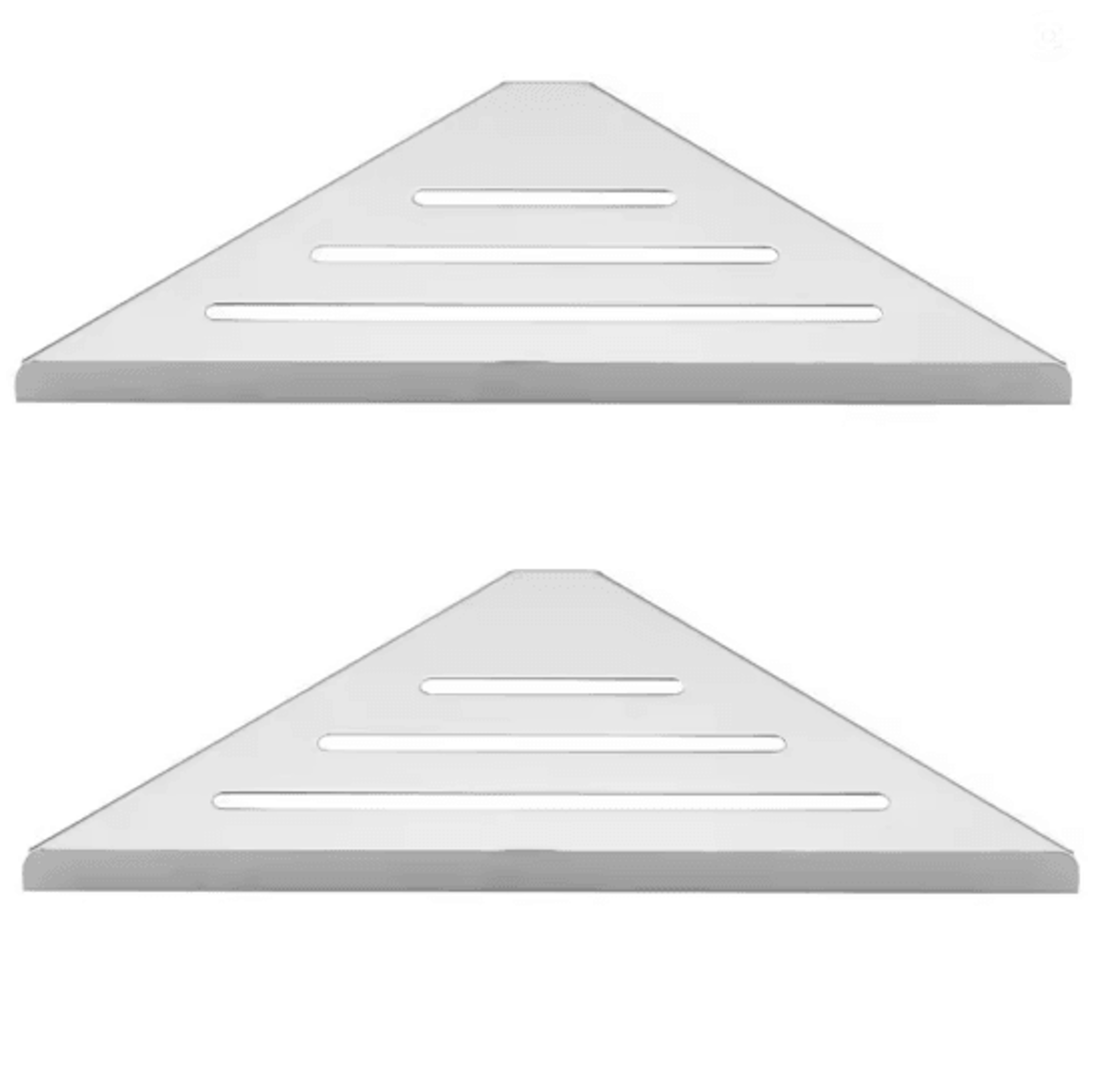 No Drill Stainless Steel Bathroom Shower Shelf Storage Rack 7
