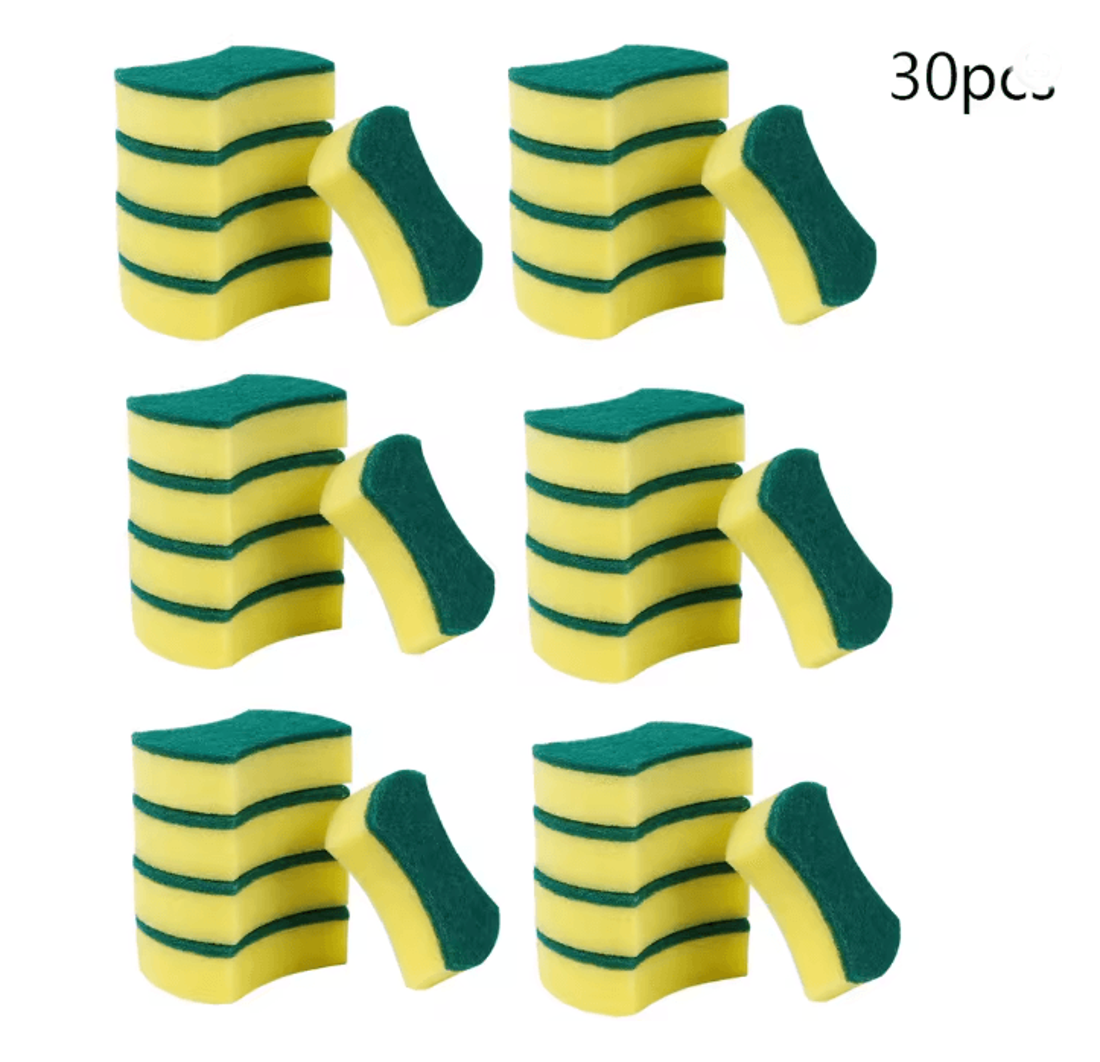 Nano Emery Dishwashing Sponge Rust And Stain Cleaning Pad Set 0