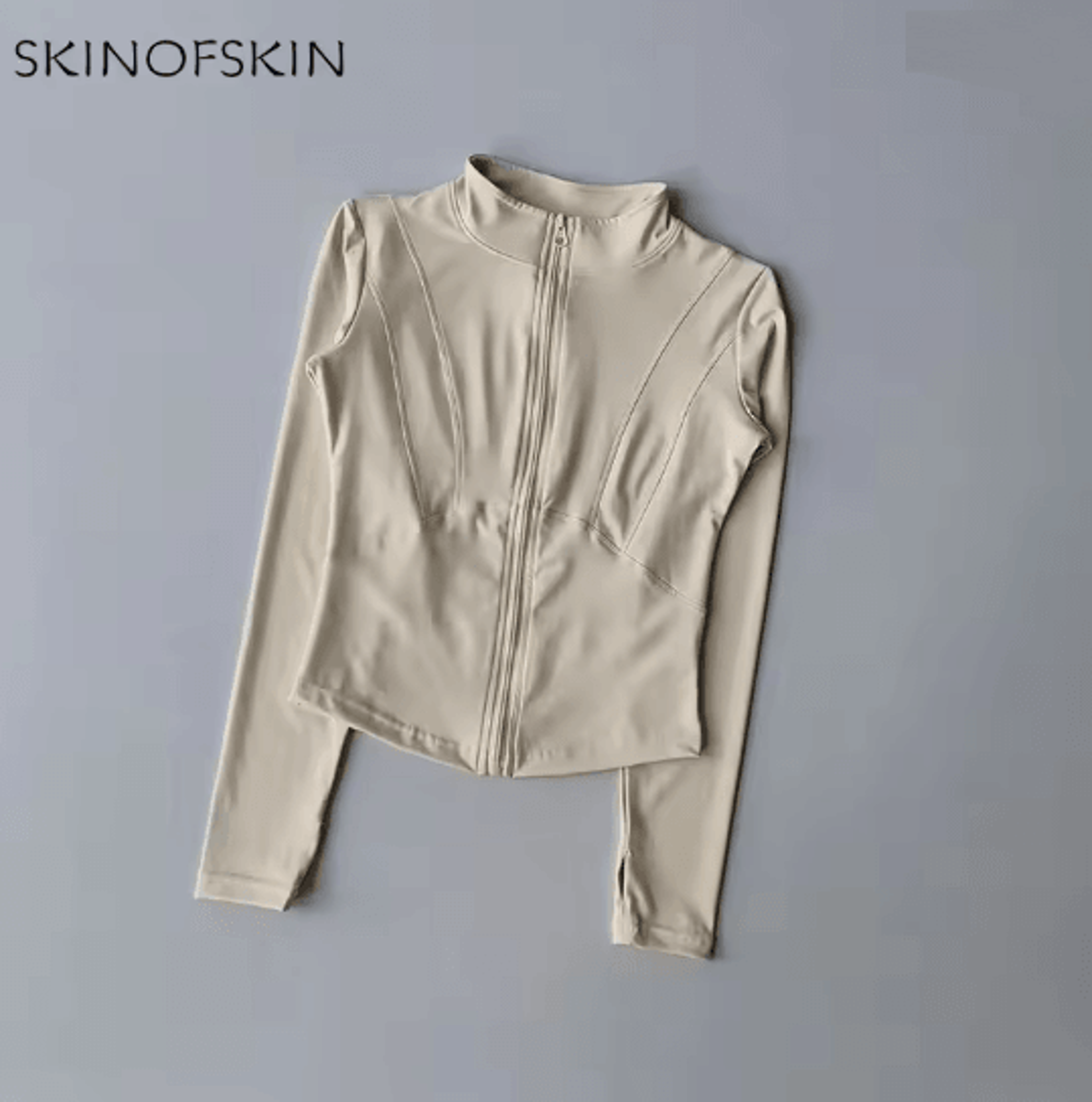 Womens Quick Dry Yoga Jacket Slim Fit Zip Up Fitness Top 5