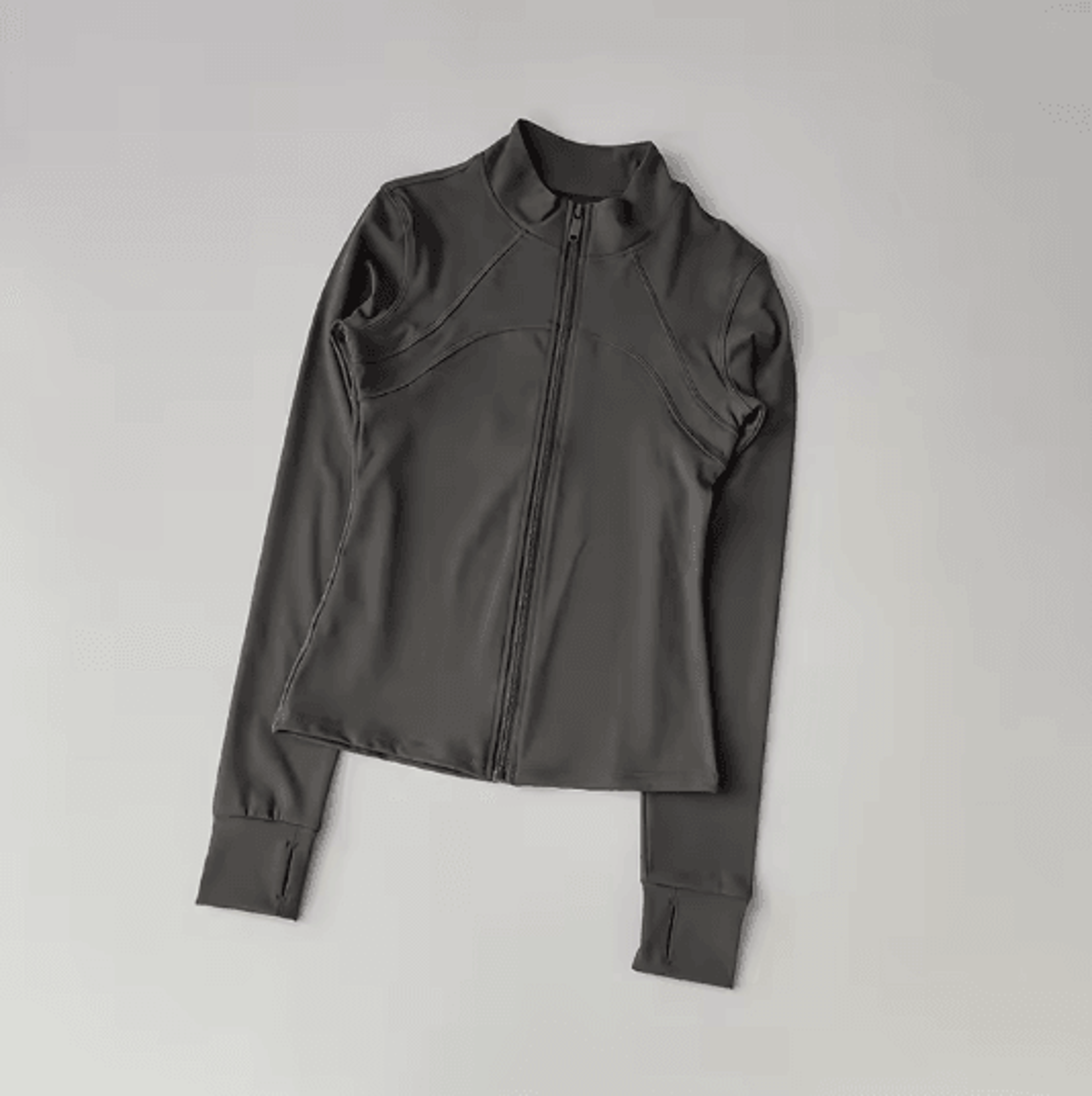 Womens Quick Dry Yoga Jacket Slim Fit Zip Up Fitness Top 10