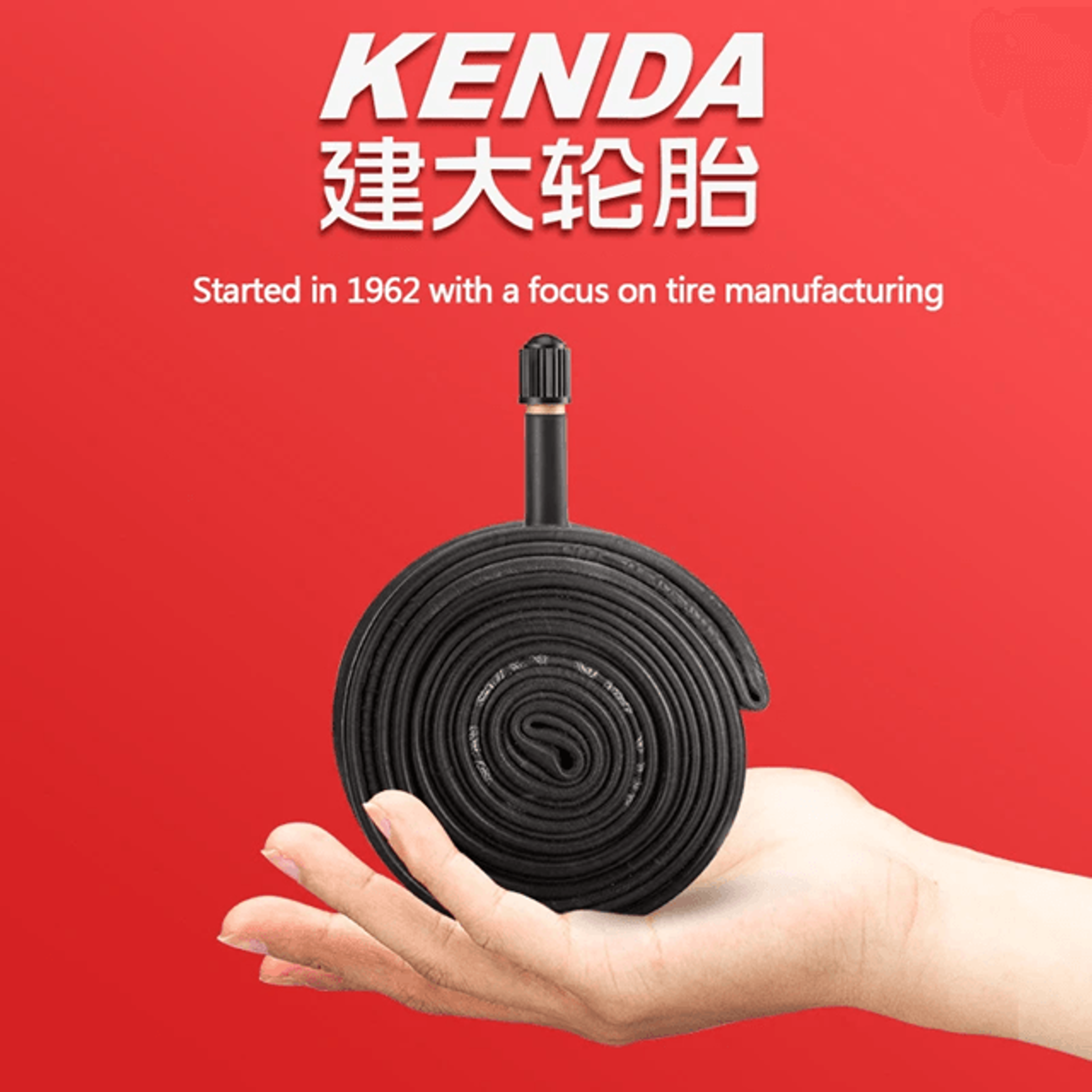Kenda 700C Bicycle Inner Tube Butyl Rubber Road And MTB Bike Tube 1