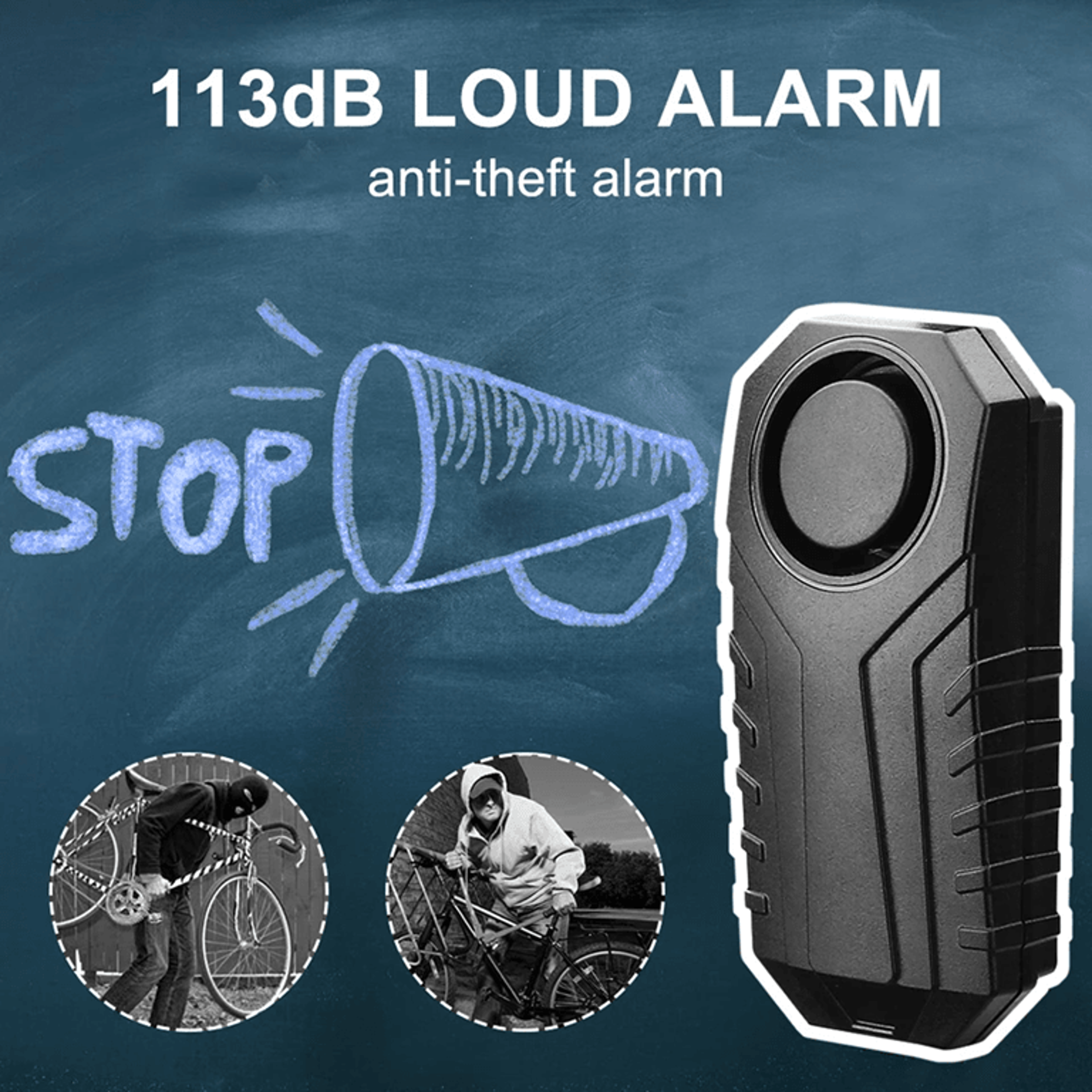 Extractme Wireless Motorcycle Alarm Waterproof Remote Control Anti Theft System 0