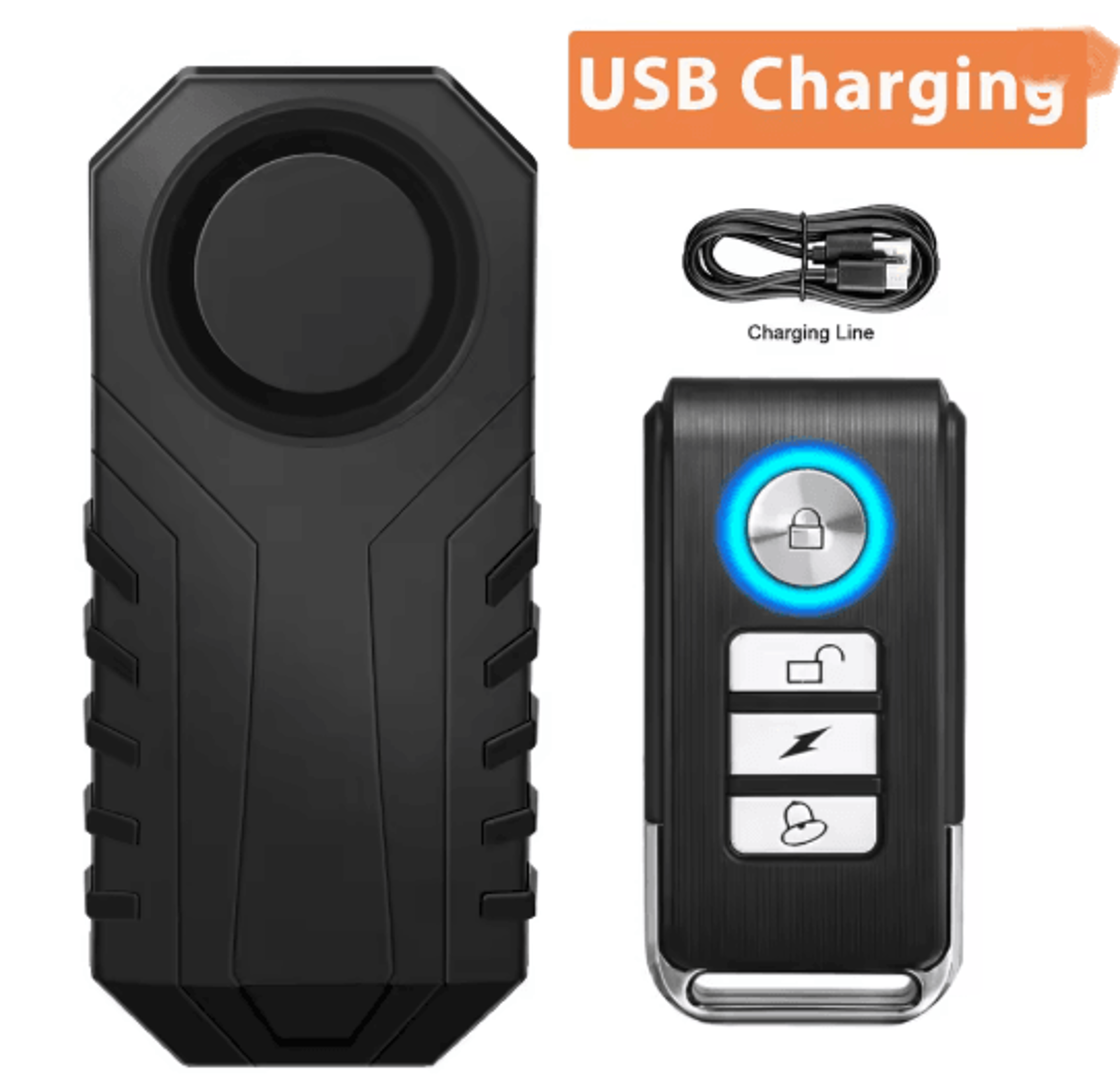 Extractme Wireless Motorcycle Alarm Waterproof Remote Control Anti Theft System 3