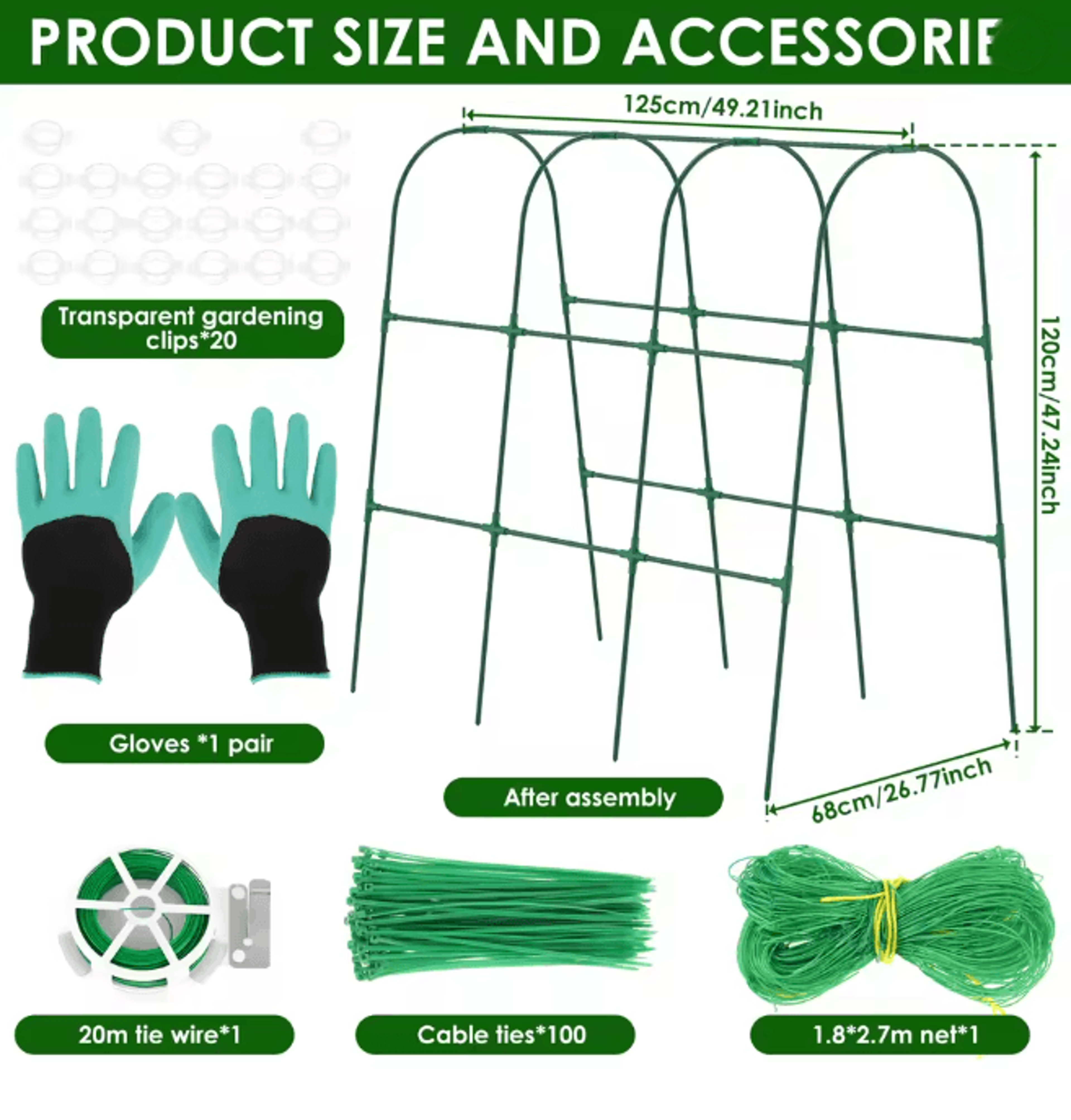 A Frame Garden Plant Trellis For Cucumber Tomato And Climbing Vegetables 7