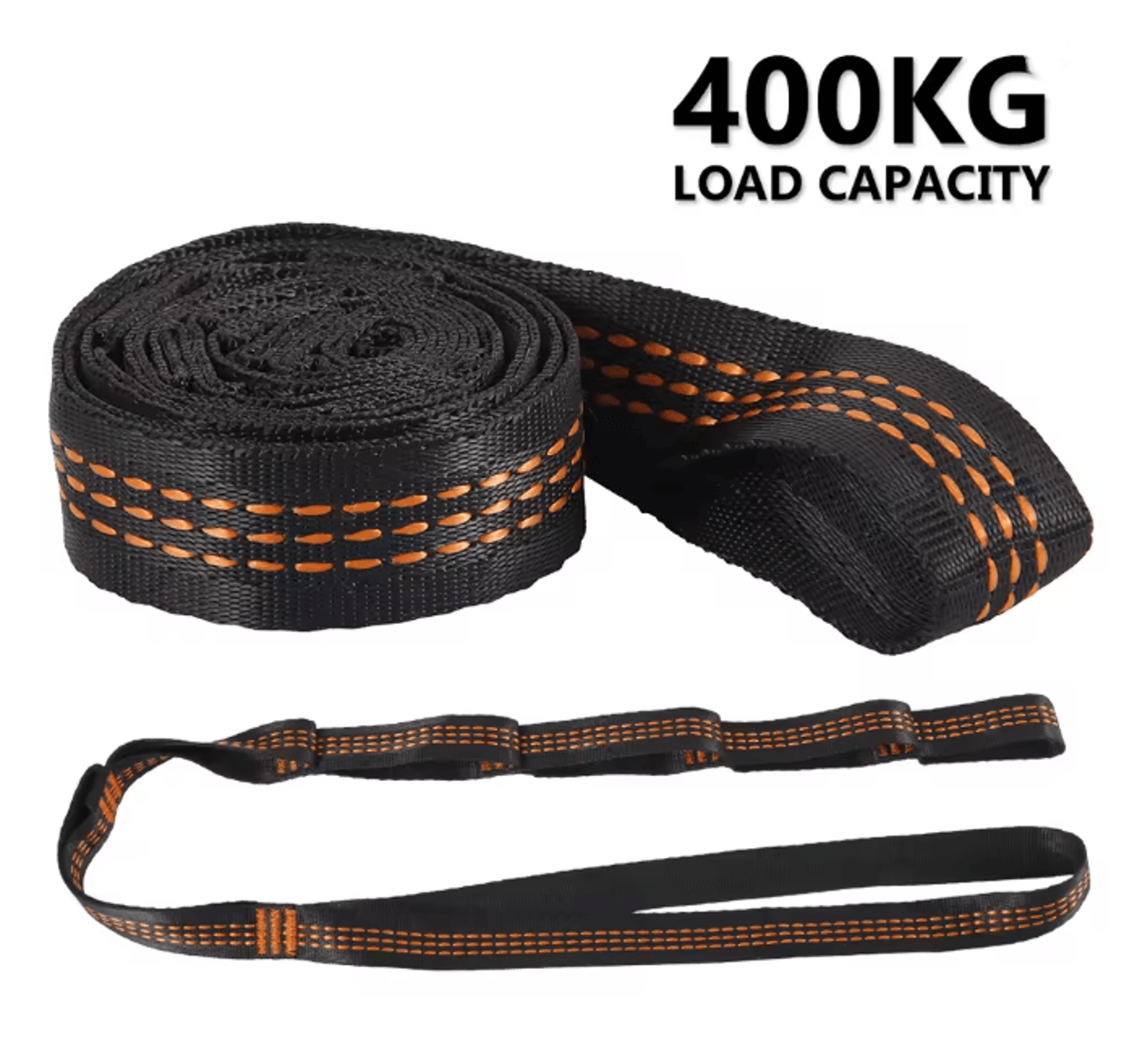 Heavy Duty Hammock Straps Reinforced Polyester Outdoor Hanging Set 1