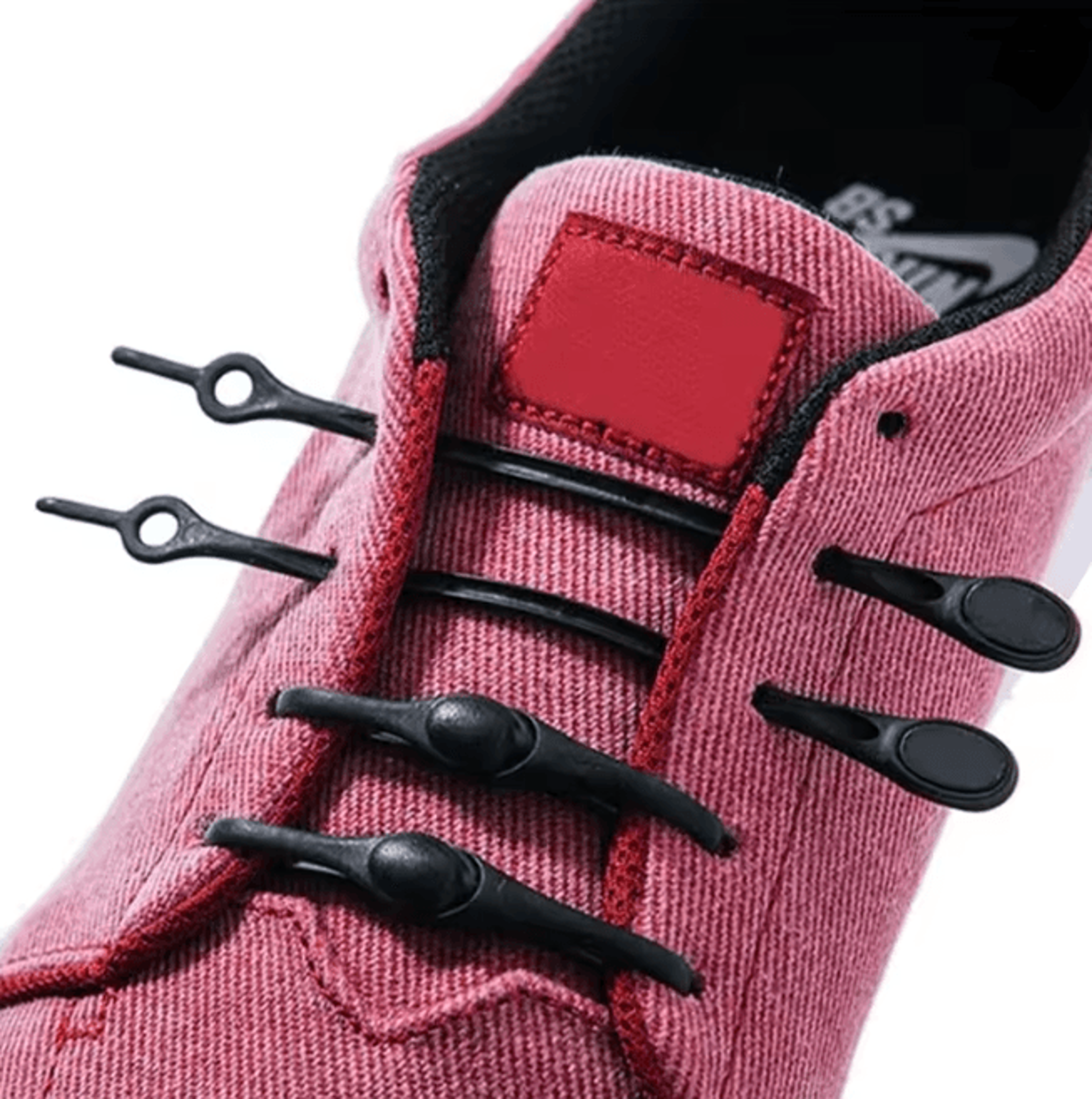 Stretch Silicone No Tie Shoelaces Elastic Shoe Laces Set Of 12 1