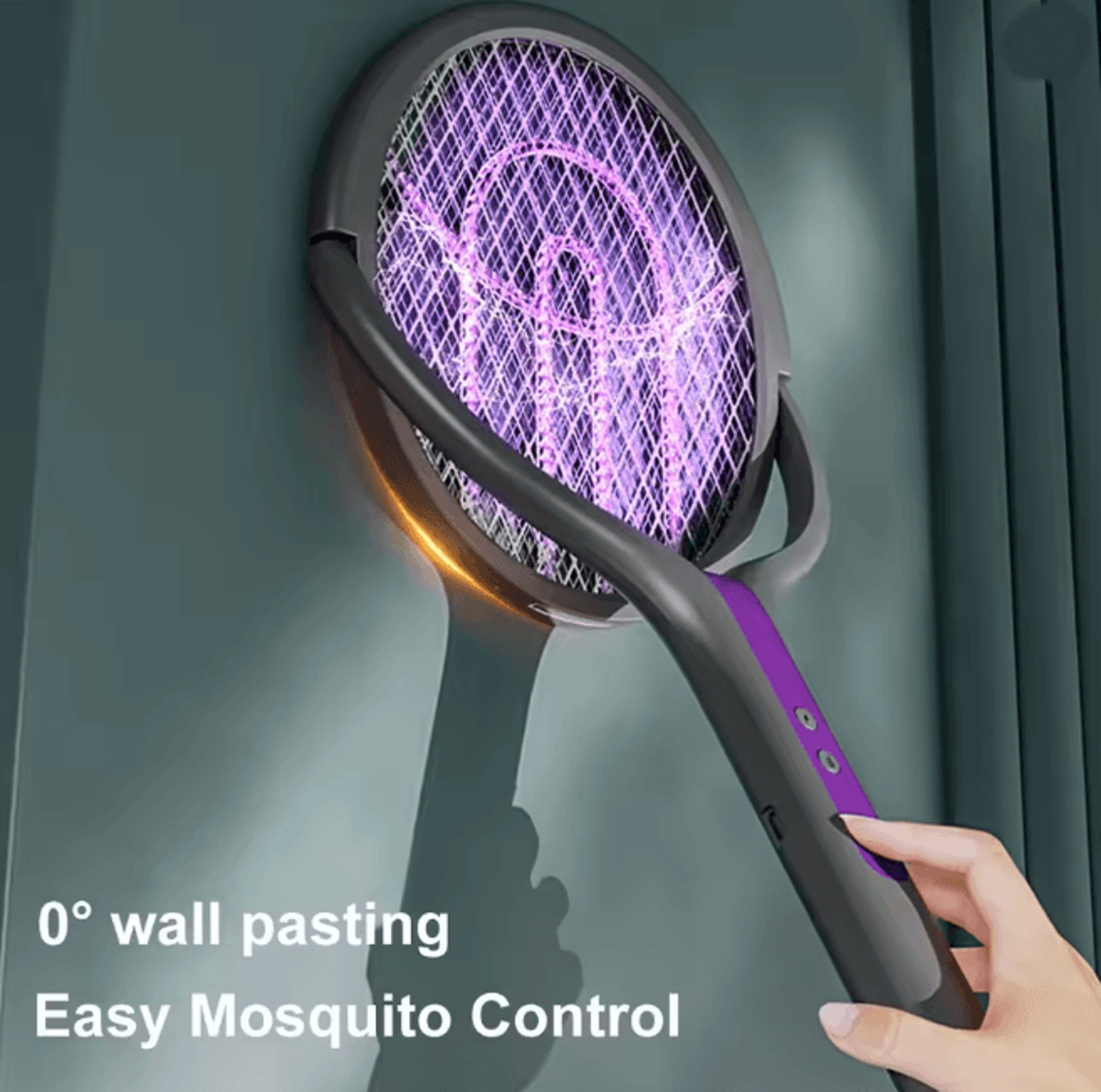 2 In 1 Electric Mosquito Swatter Bug Zapper And Trap Lamp 1
