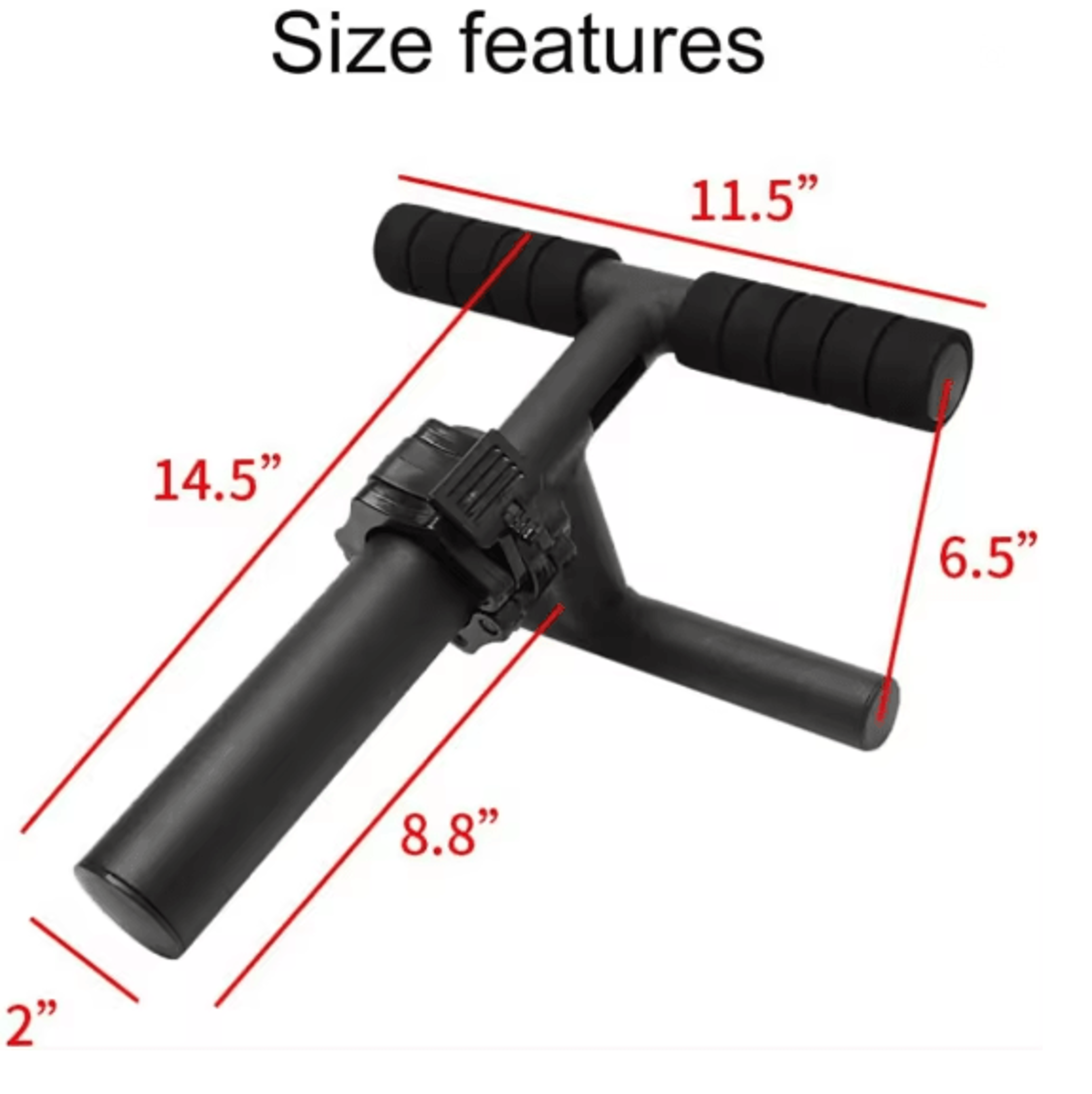 Tibialis Trainer Tib Bar Strength Training Calf Raise Equipment 1