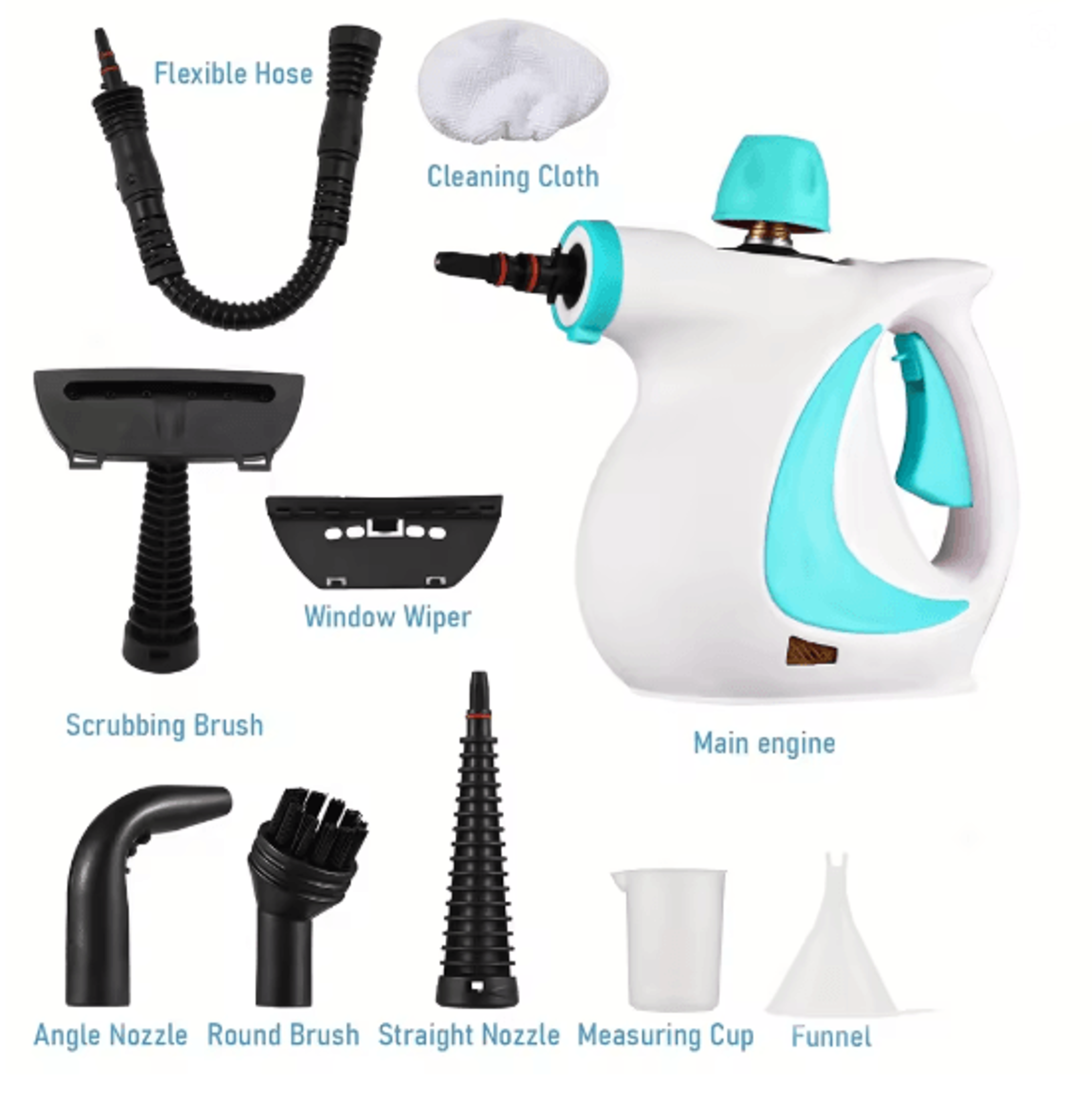 Pressurized Handheld Steam Cleaner High Pressure Multi Surface Steamer 4