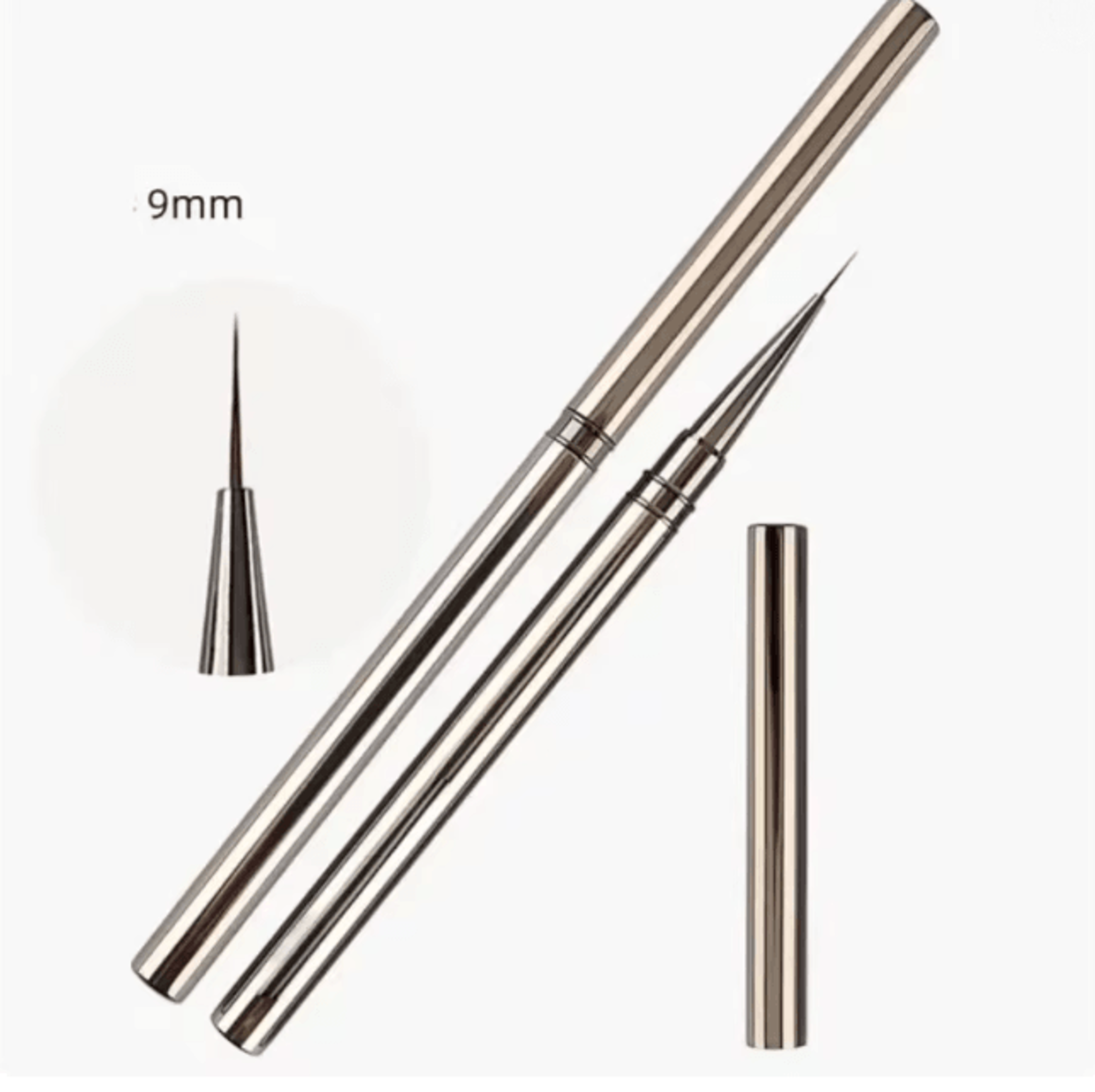 UV Gel Nail Glue Pen Acrylic Nail Art Liner Brush Tool 2