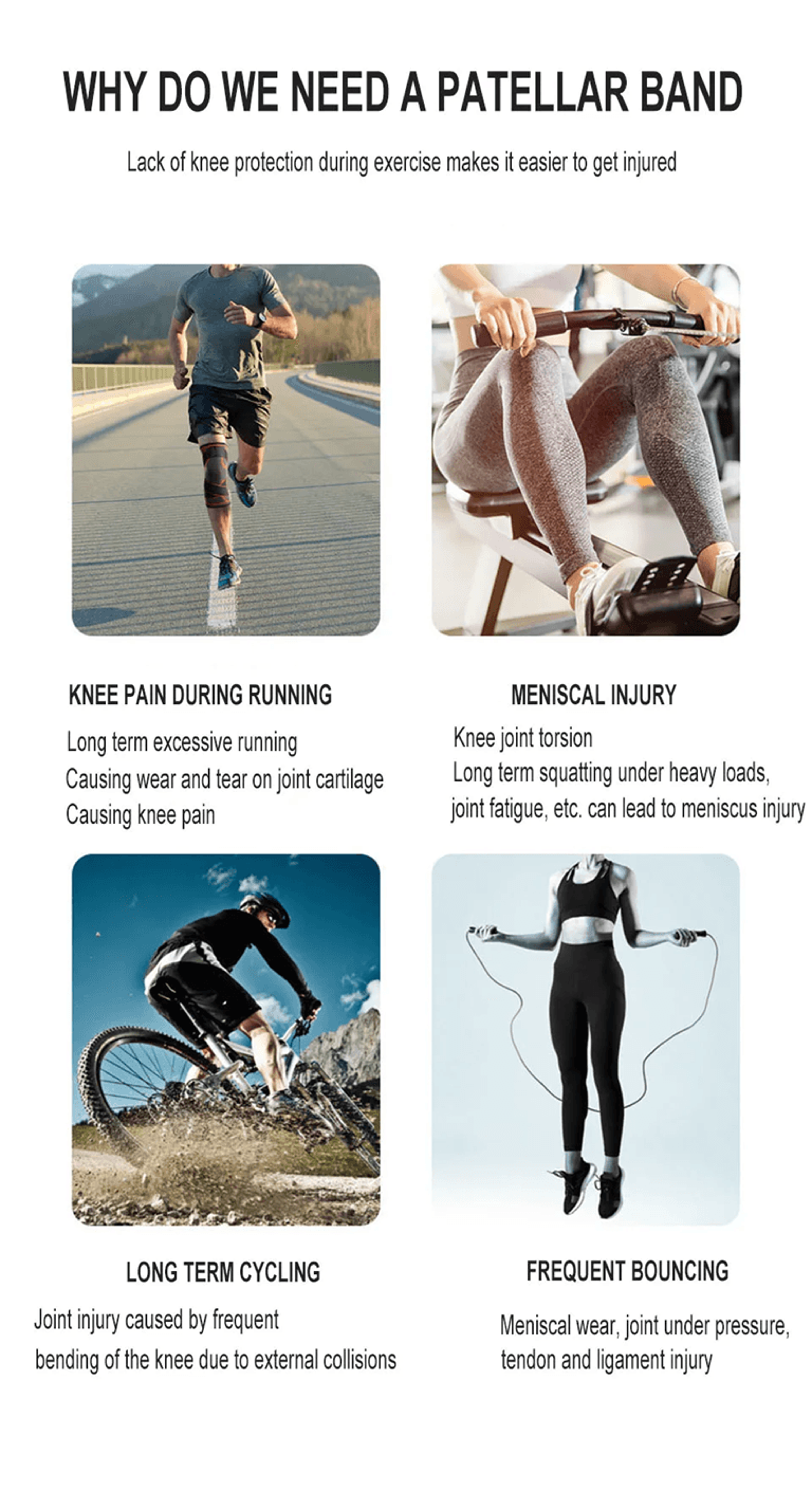 FlexRelief Patella Knee Brace With Gel Pad For Targeted Support 1