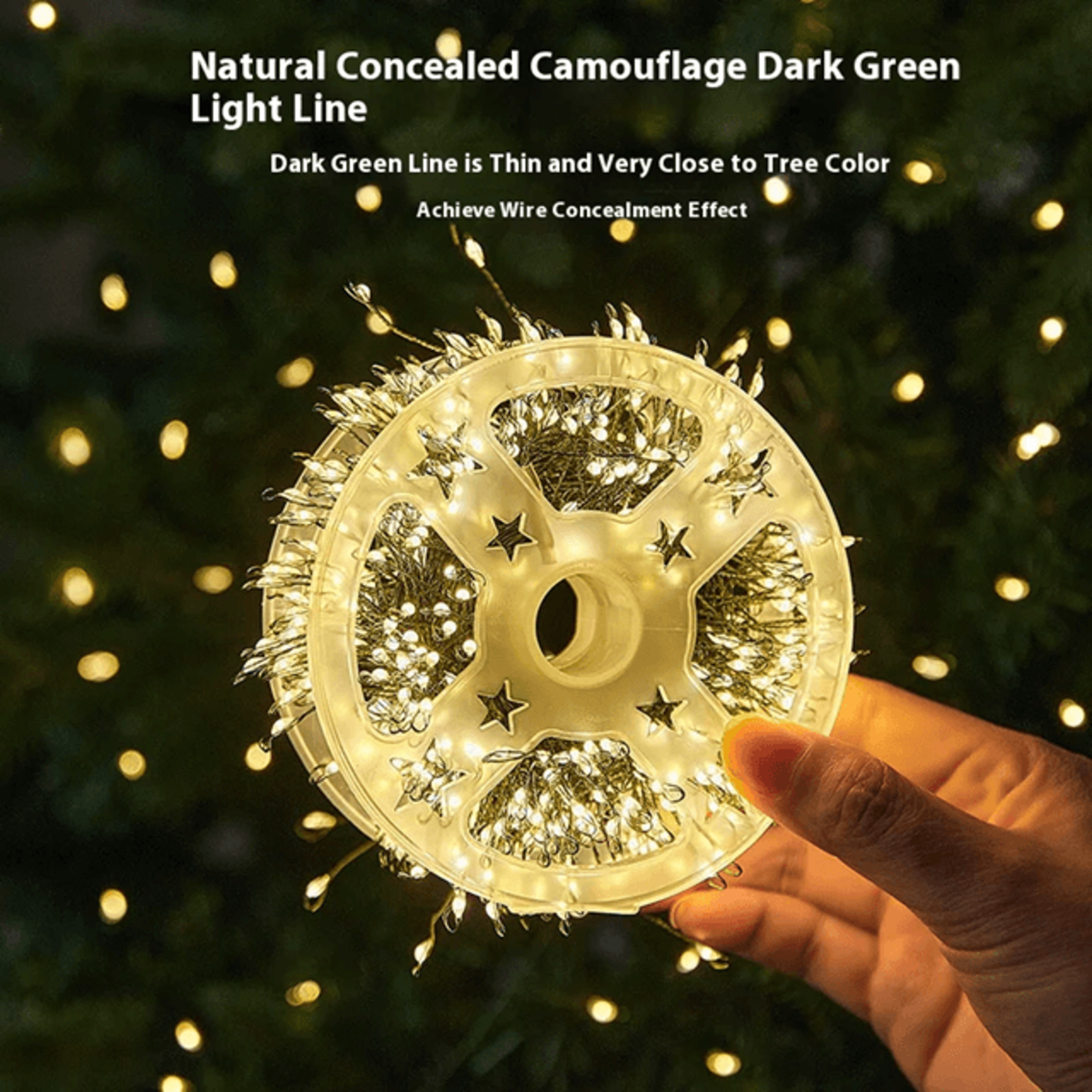 StarWeave Remote Control Copper Wire String Lights For Indoor And Outdoor Decor 2