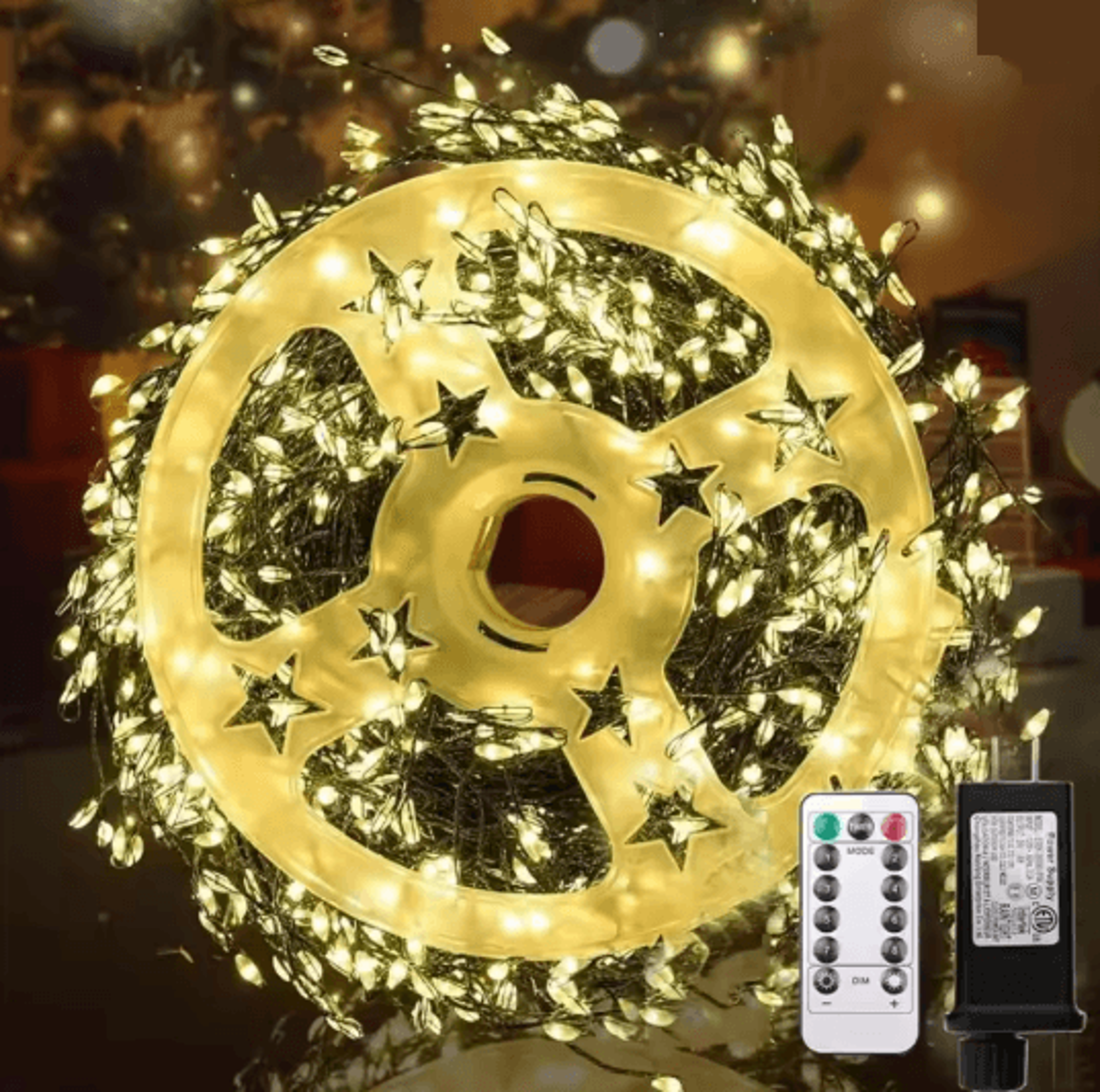 StarWeave Remote Control Copper Wire String Lights For Indoor And Outdoor Decor 3