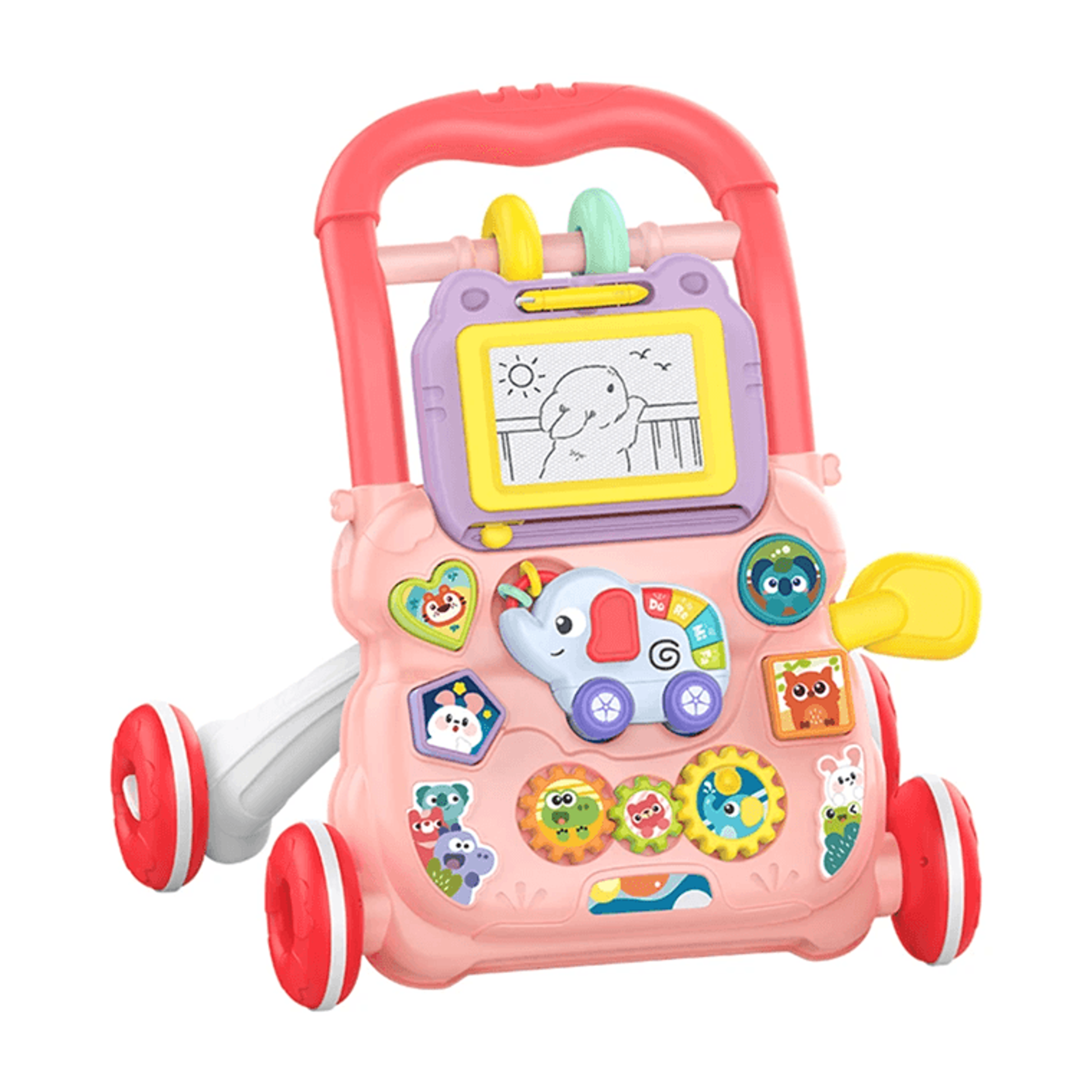 StepPlay Musical Baby Walker With Activity Board For Early Learning 5
