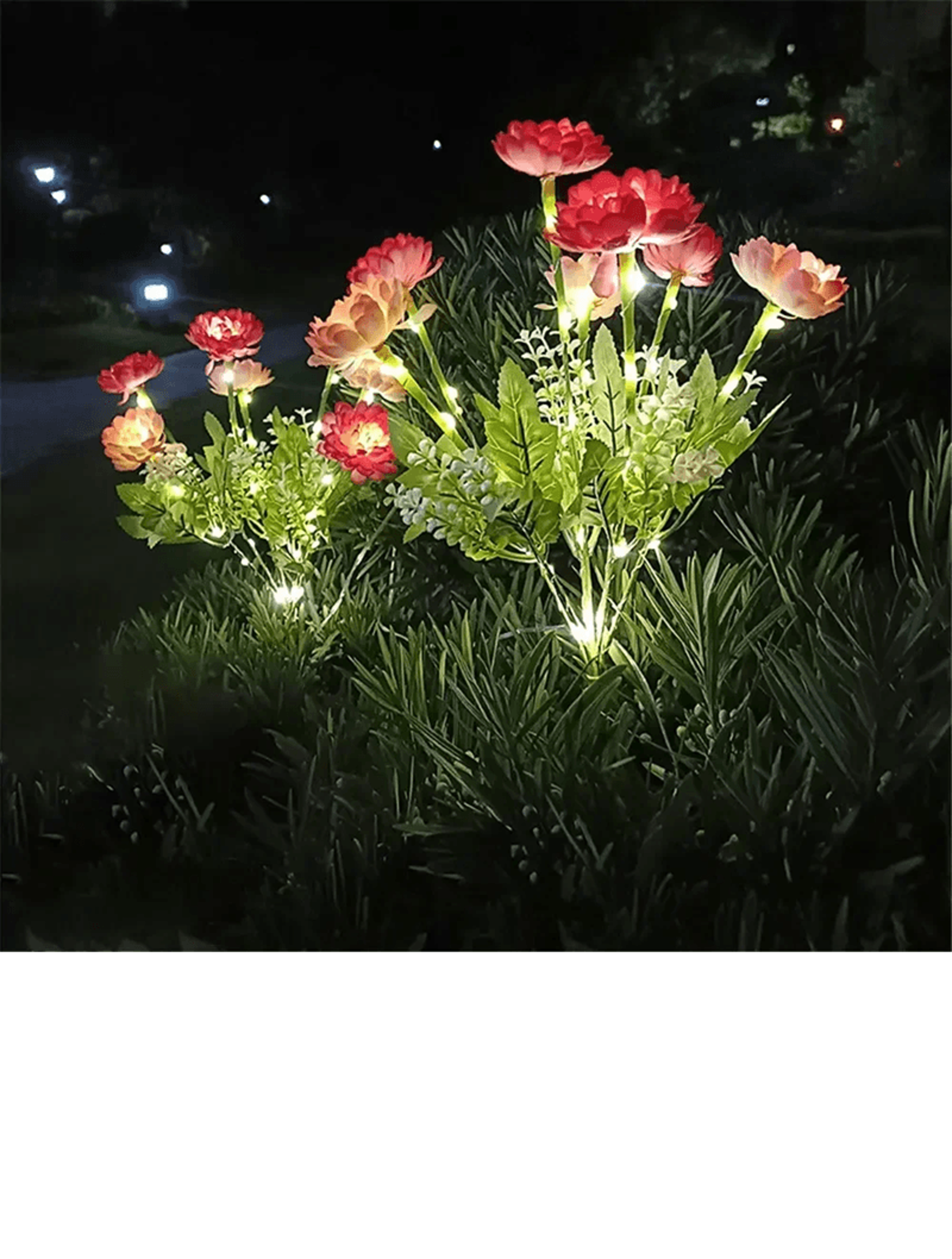 SnowLotus Solar Garden Lights For Outdoor Lawn And Patio Decor 7