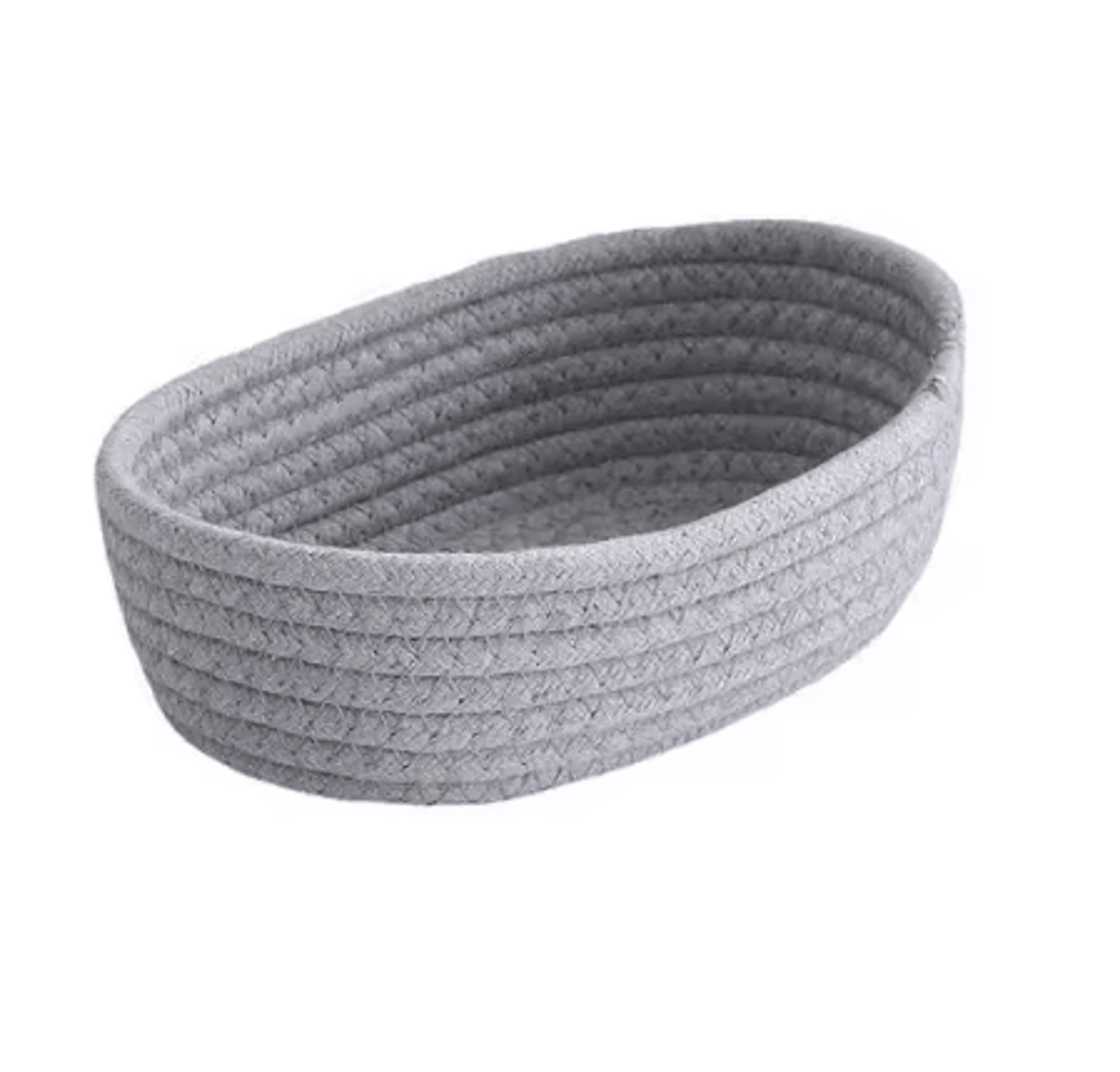 Nordic Cotton Rope Storage Basket Woven Desktop Organizer Box 5