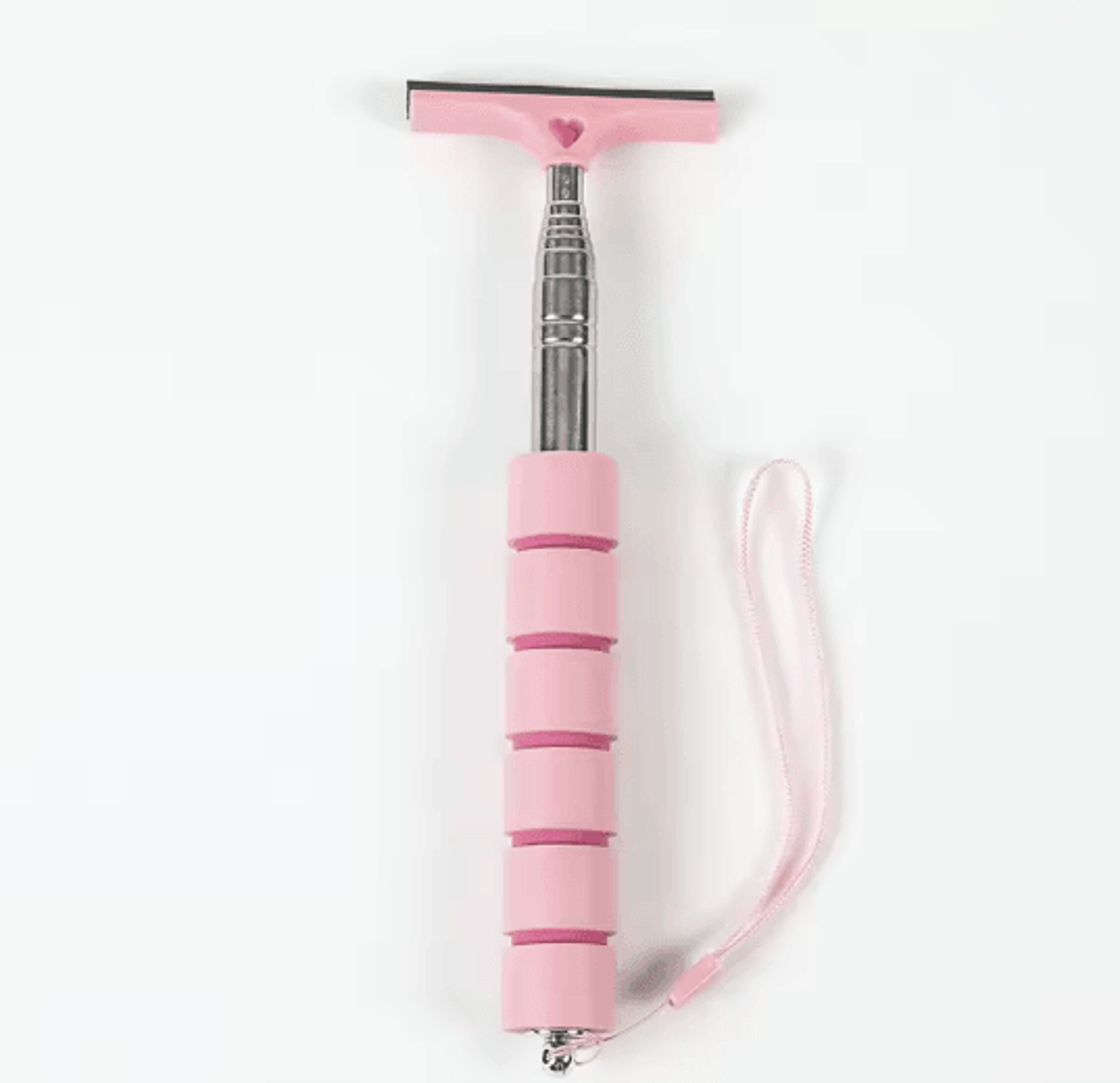 Universal Retractable Car Mirror  Glass Cleaning Tool With Telescopic Brush 4