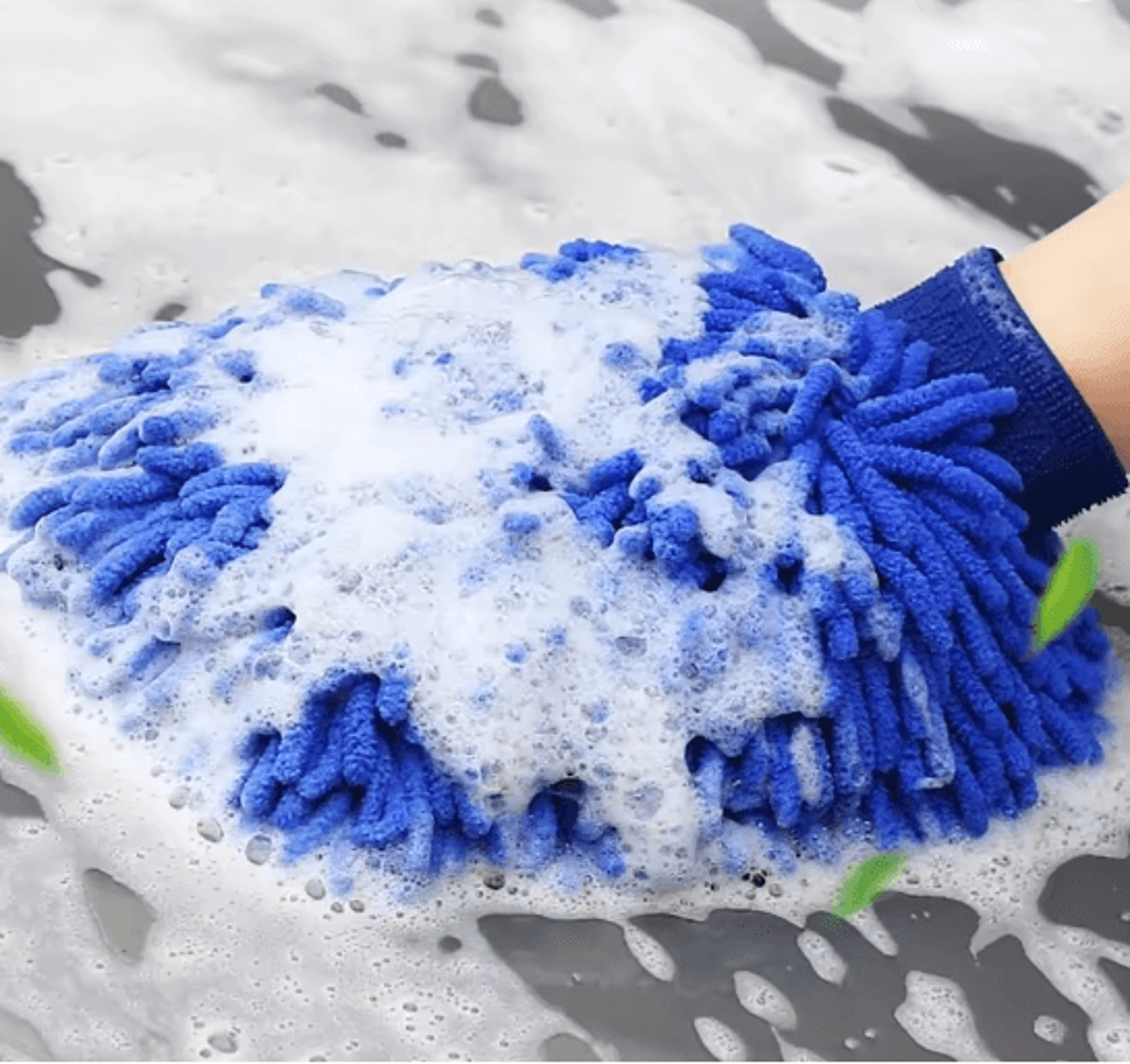 Microfiber Car Wash Gloves For Scratch Free Auto Cleaning 2