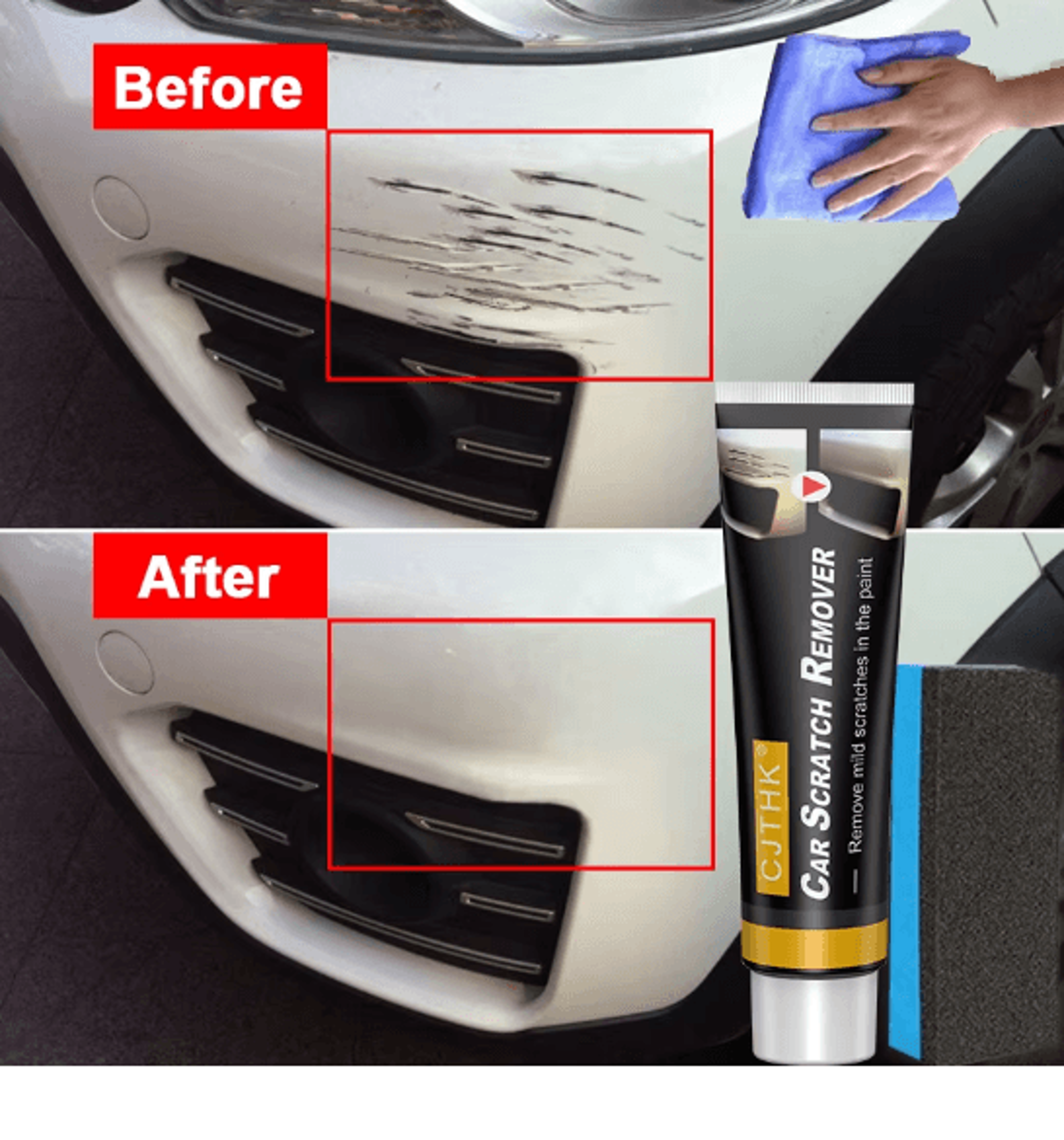 Car Scratch Remover And Swirl Repair Compound For Paint Restoration 0