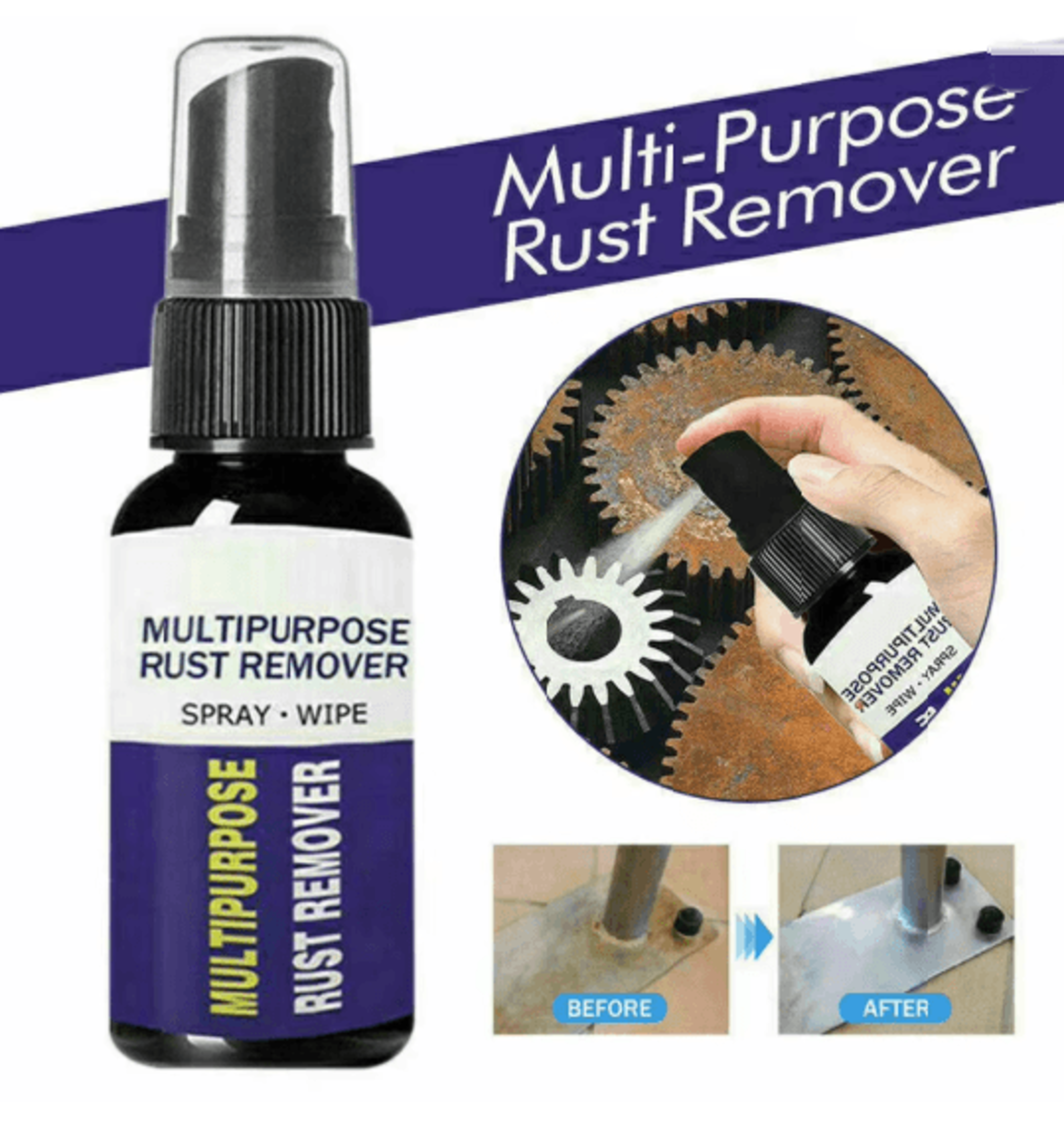 30ml Rust Remover For Car Detailing And Metal Restoration 1
