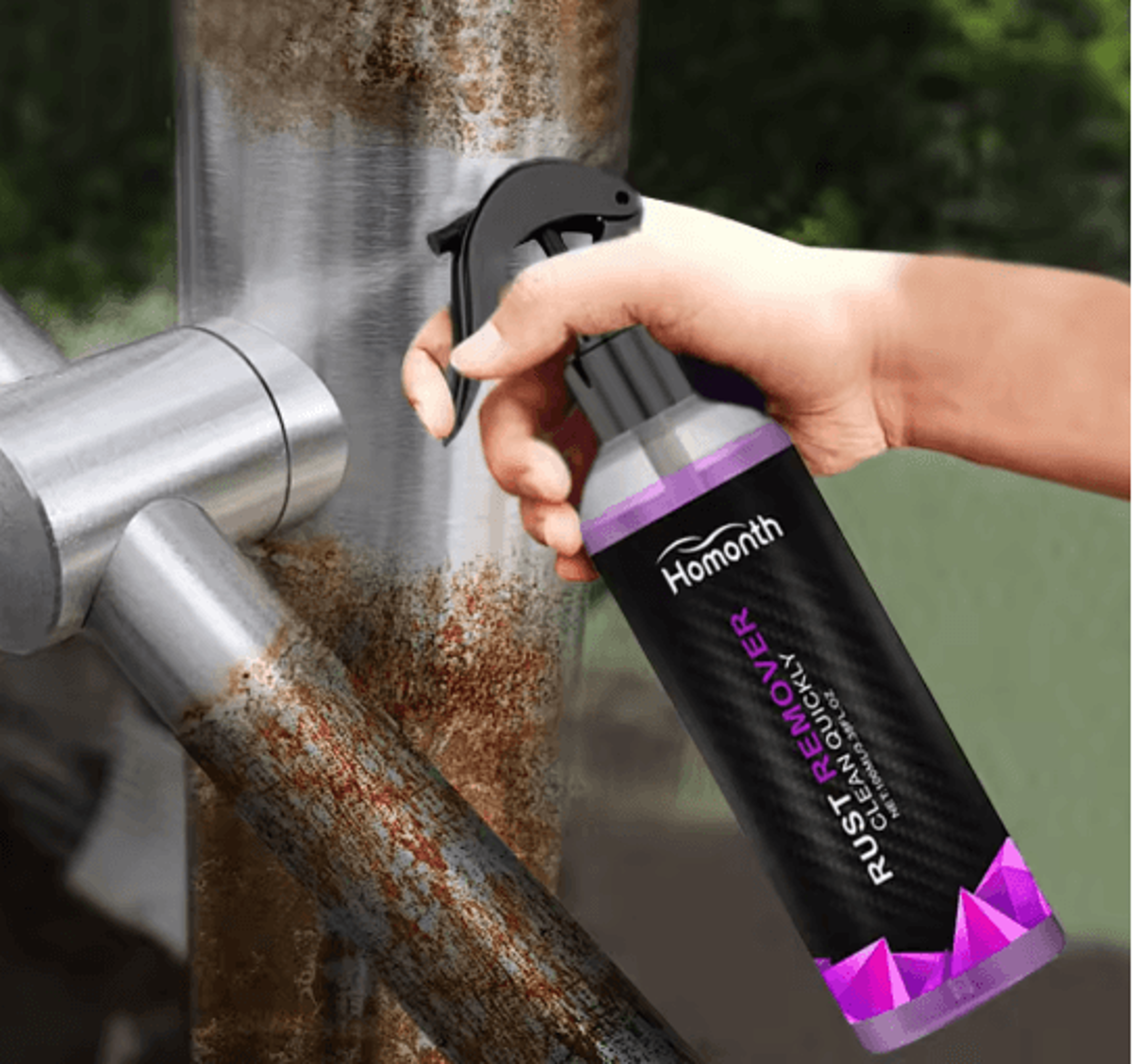 100ml Rust Remover Spray With Rust Inhibitor For Car Wheels And Metal Parts 0