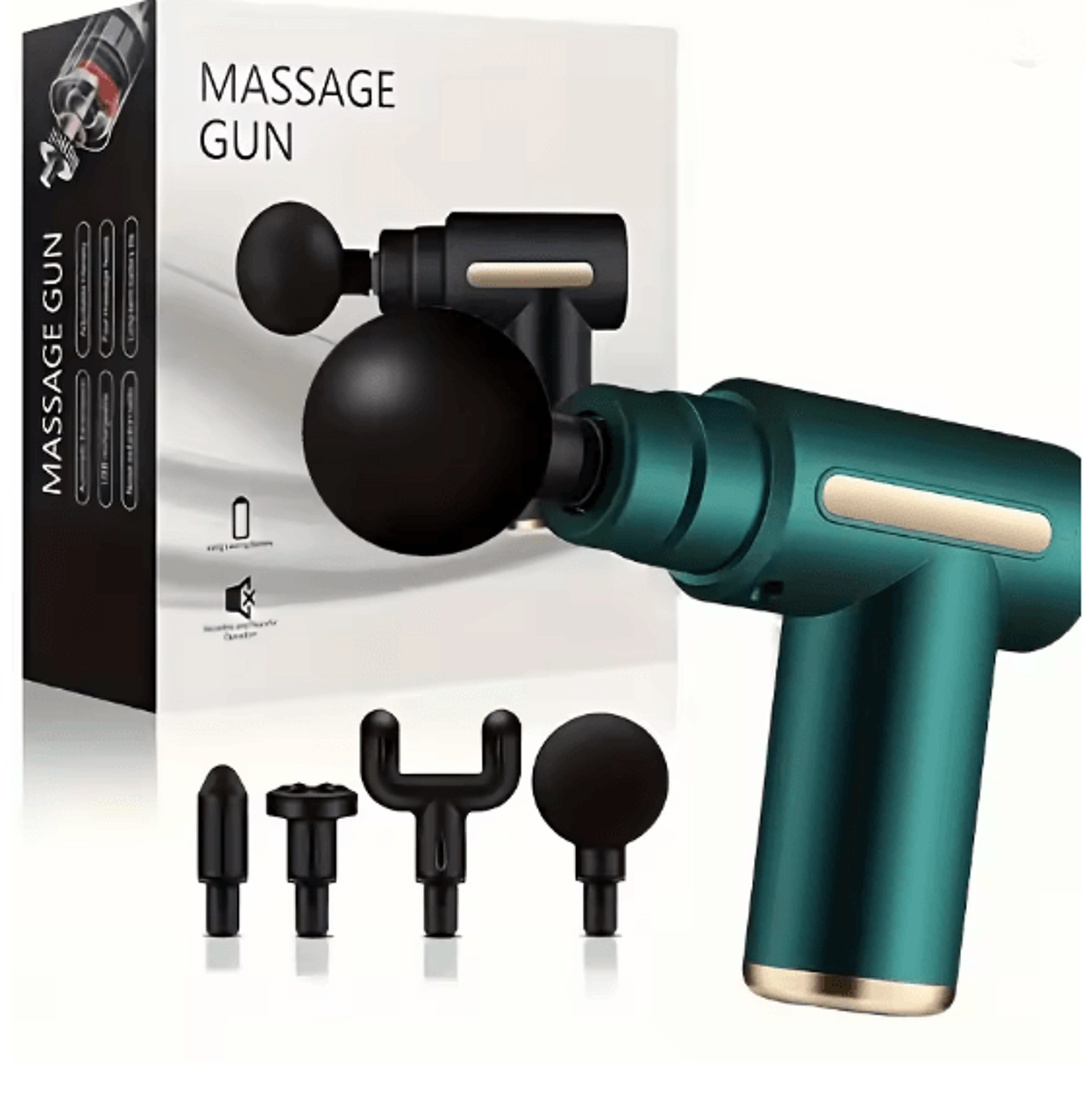 Mini Deep Tissue Massage Gun With Adjustable Speed For Full Body Relief 4