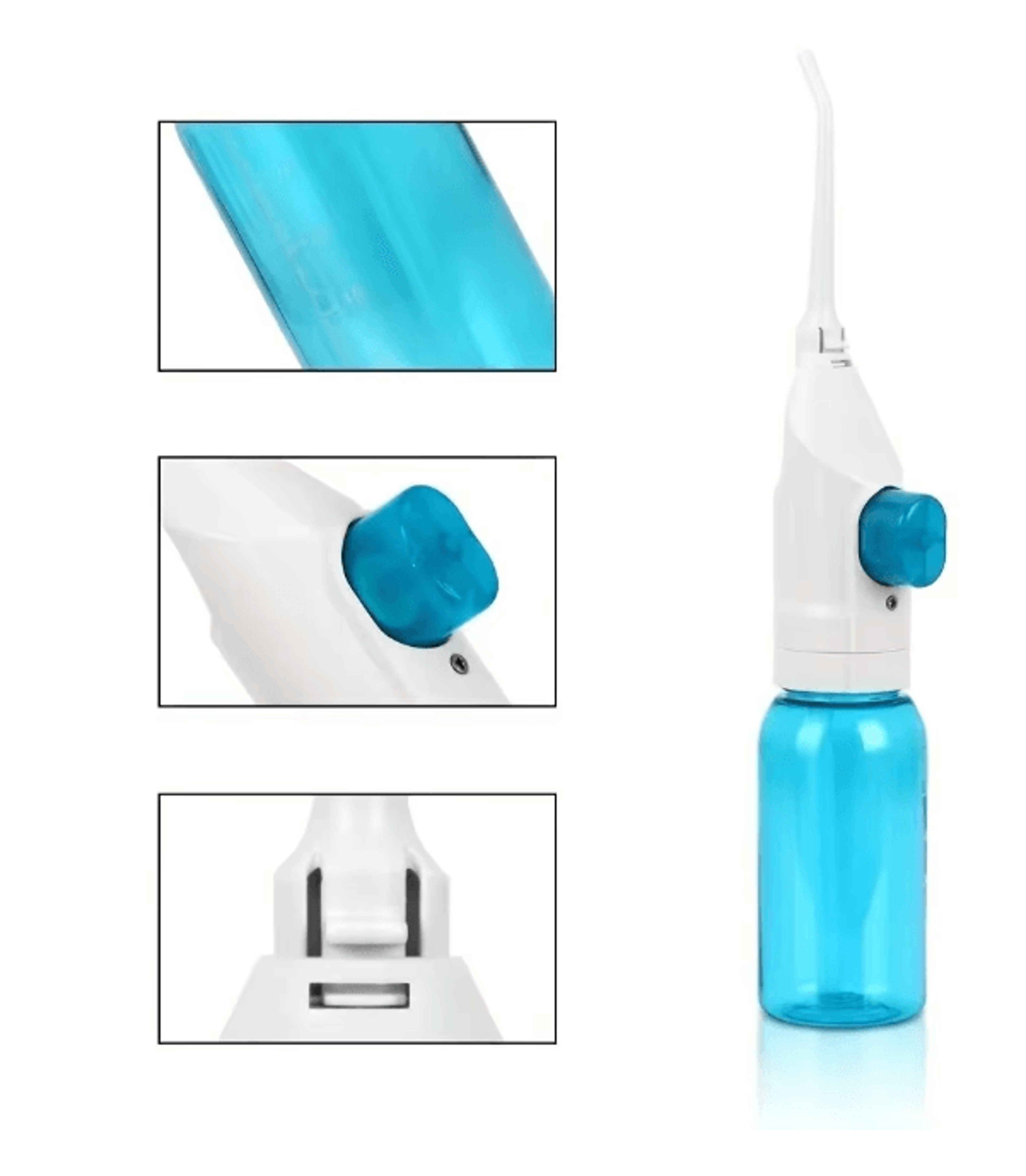 Premium Manual Oral Irrigator Portable Water Flosser For Deep Teeth Cleaning 1