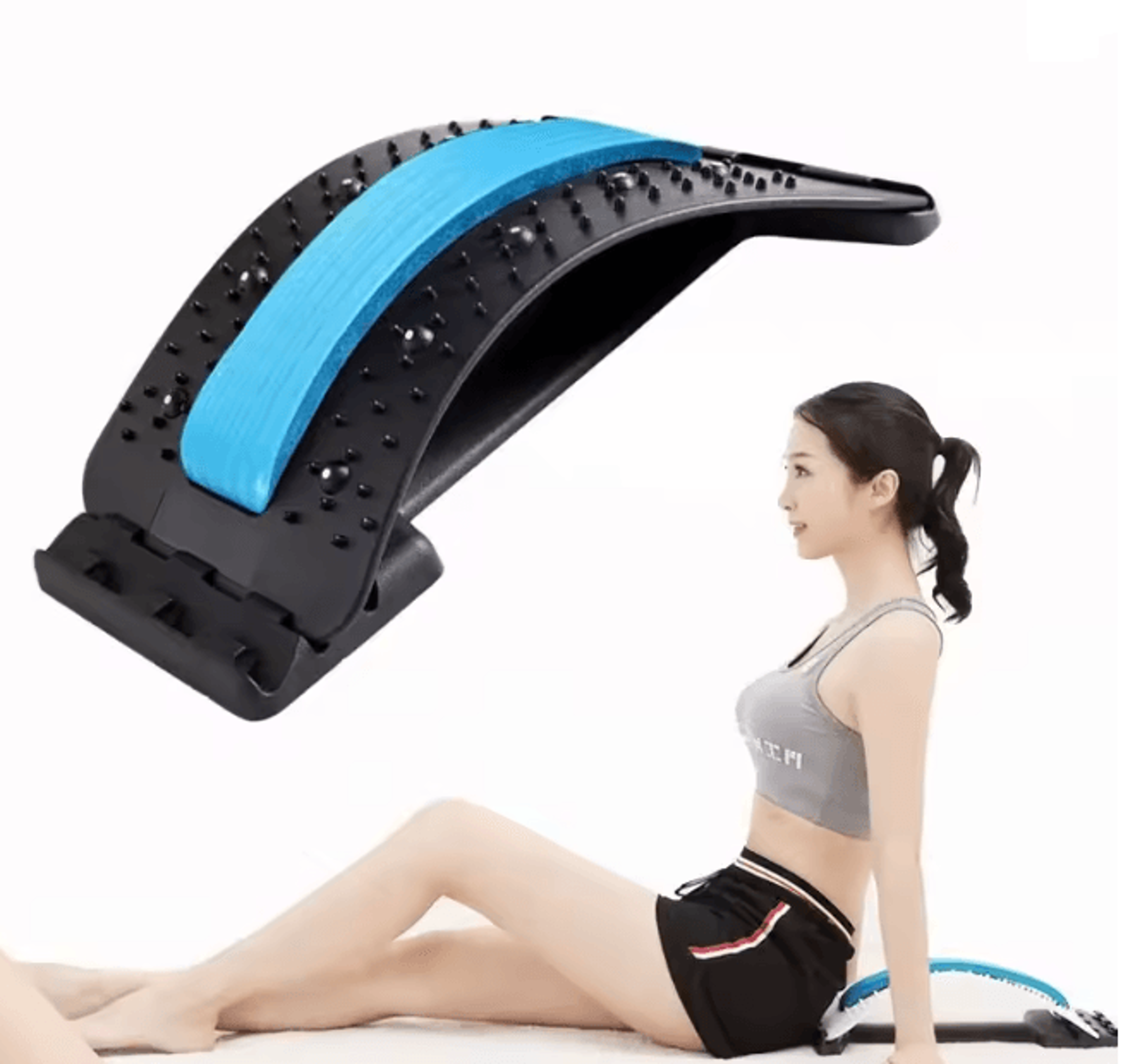 FlexRelief Back Stretcher Lumbar Support And Spine Massager 1
