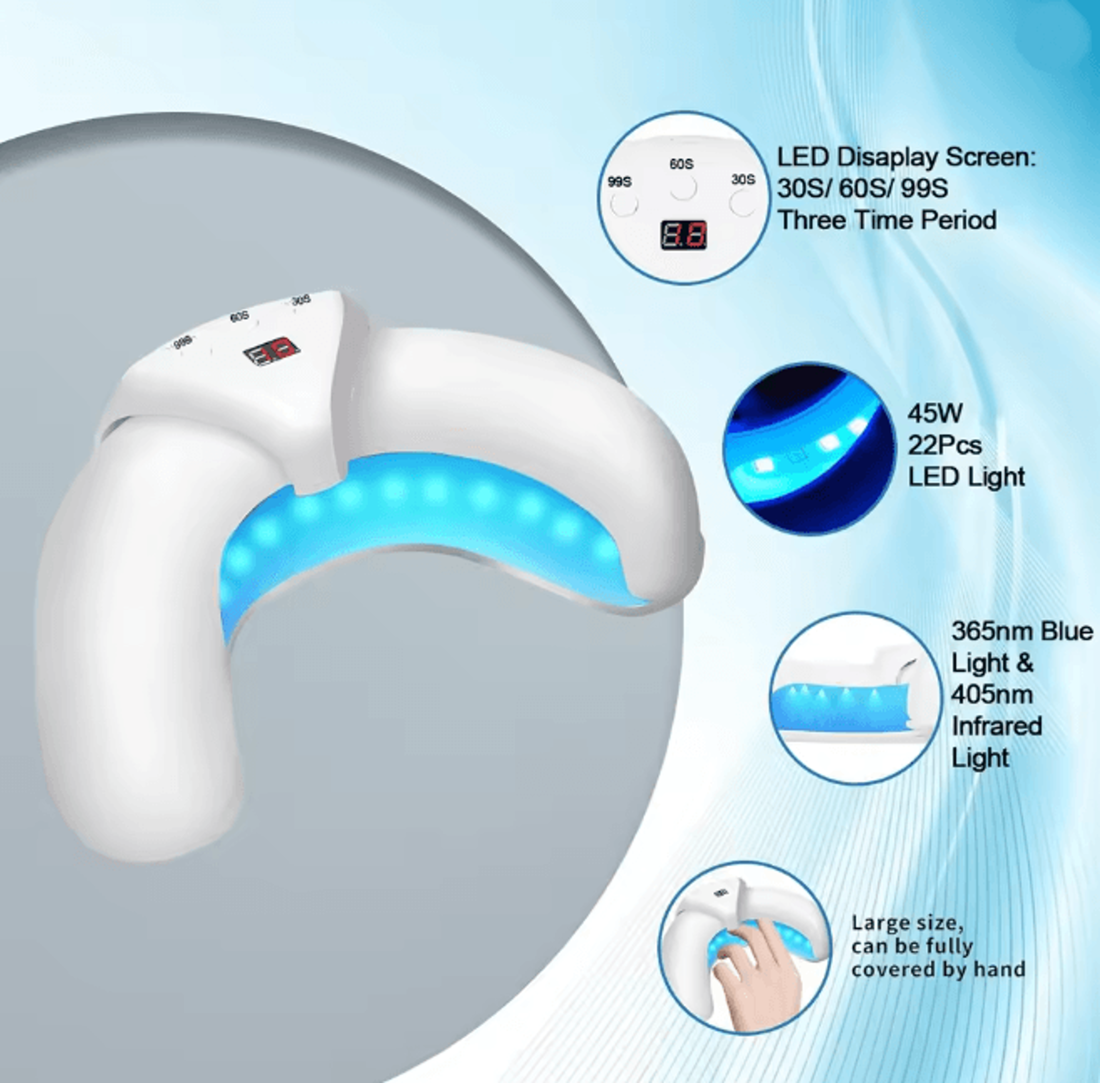 ClearNail Laser Nail Fungus Treatment Device For Toenail Care 1