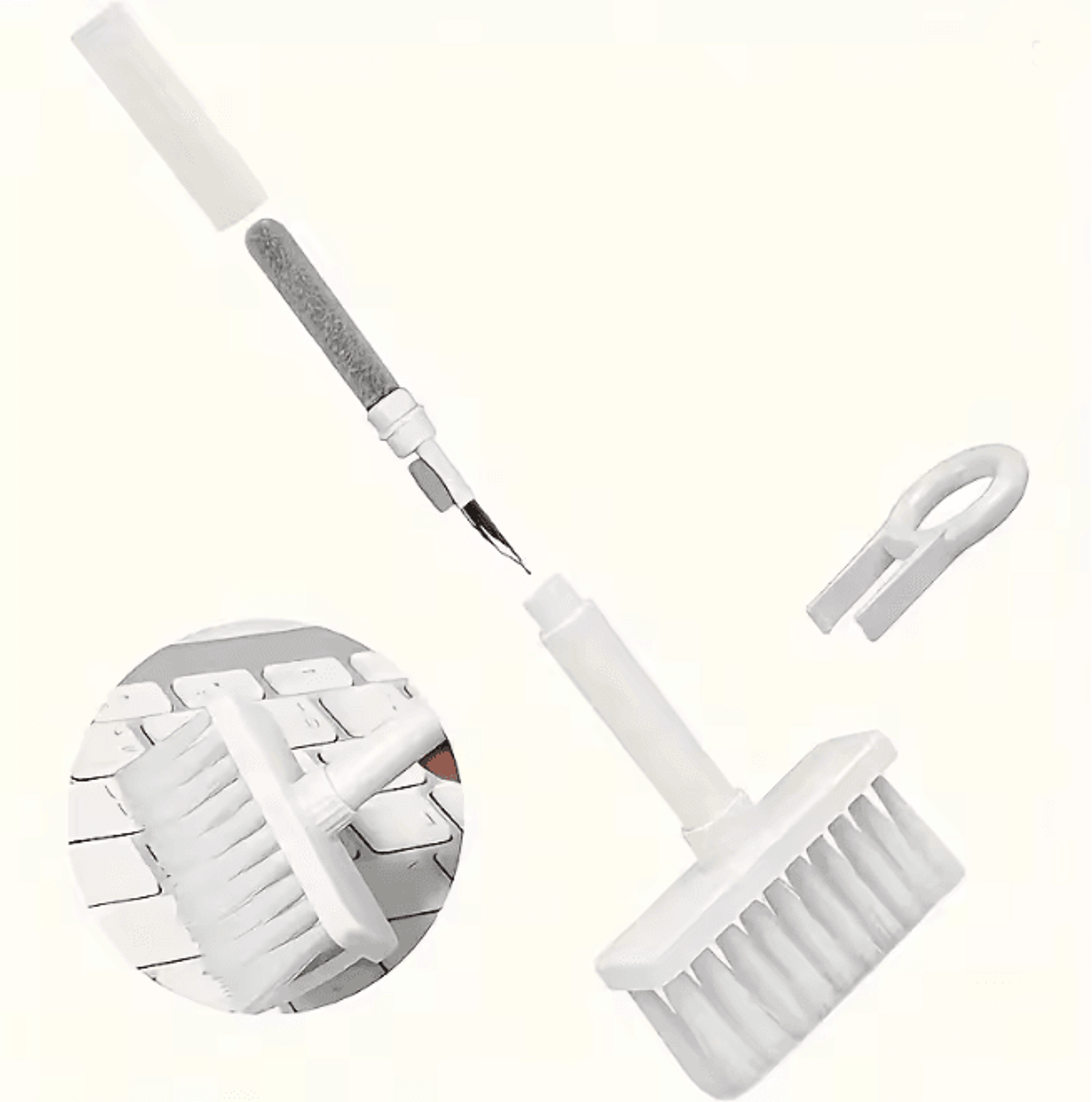 CleanTech 5 In 1 Keyboard And Earbuds Cleaning Kit With Keycap Puller 3