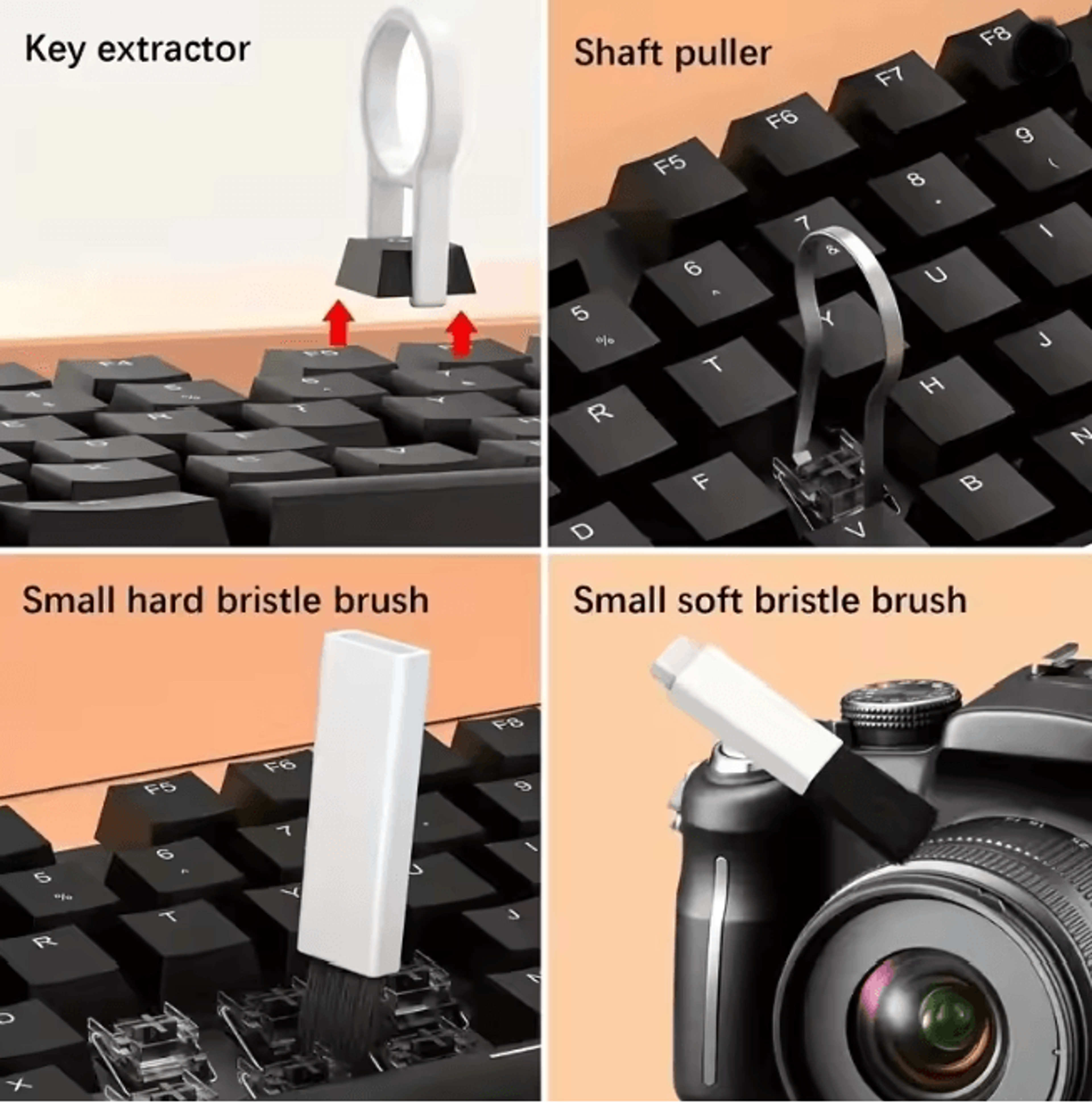 TechClean Pro 20 In 1 Keyboard Cleaning Kit Multi Device Cleaning Set 1