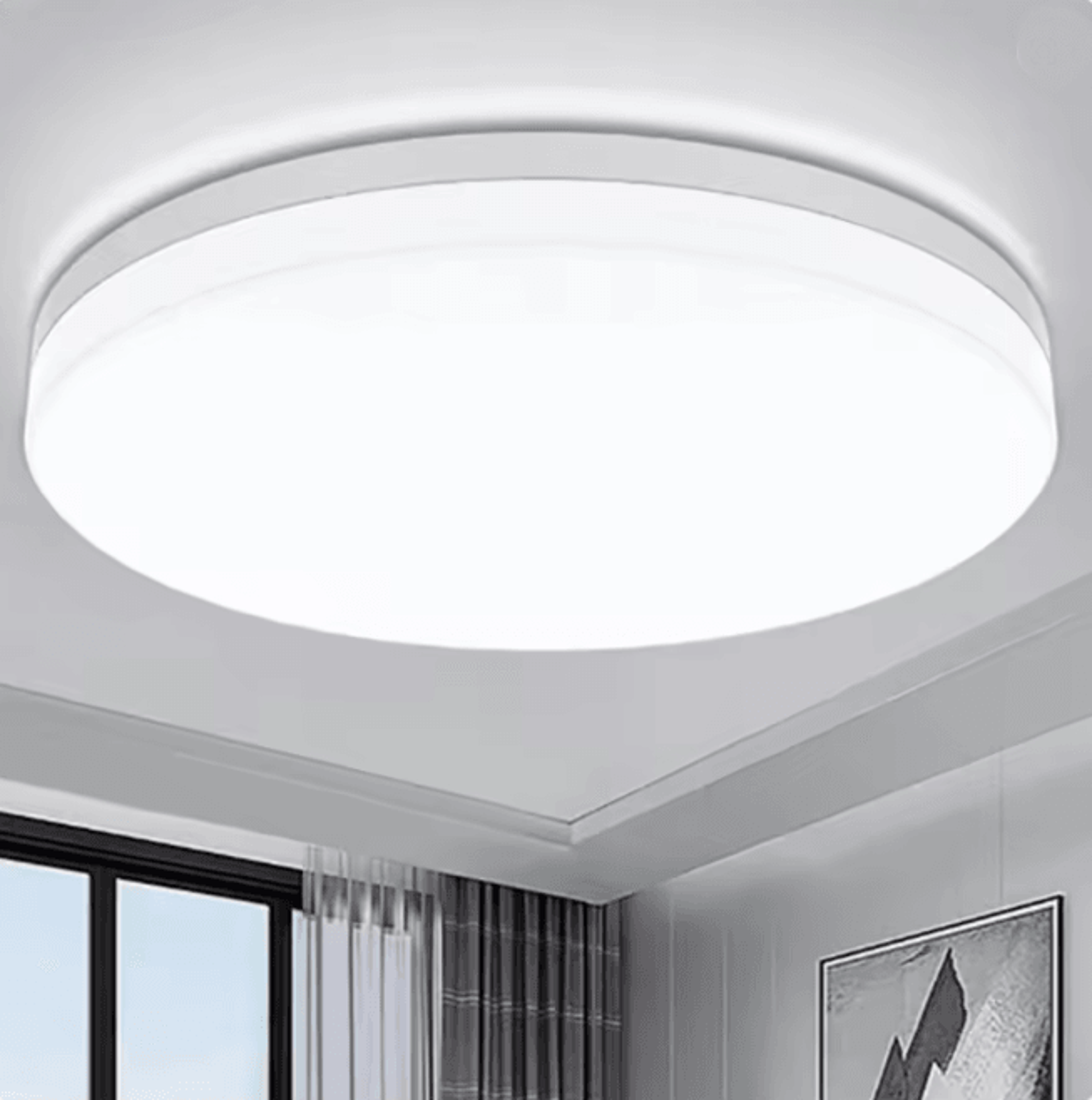 SlimGlow Ultra Thin LED Ceiling Light Modern Round Ceiling Lamp 5