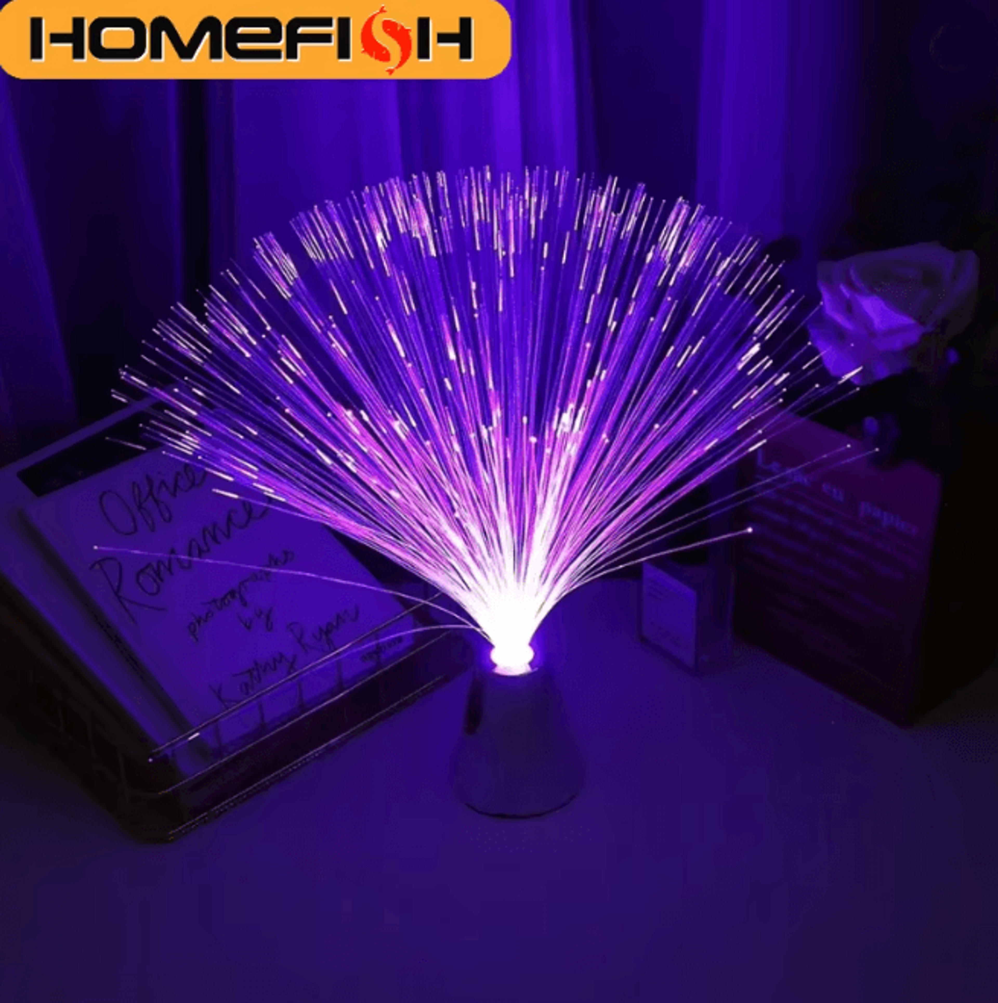 Fiber Optic Star Sky Night Light Color Changing LED Decor Lamp For Home And Events 0