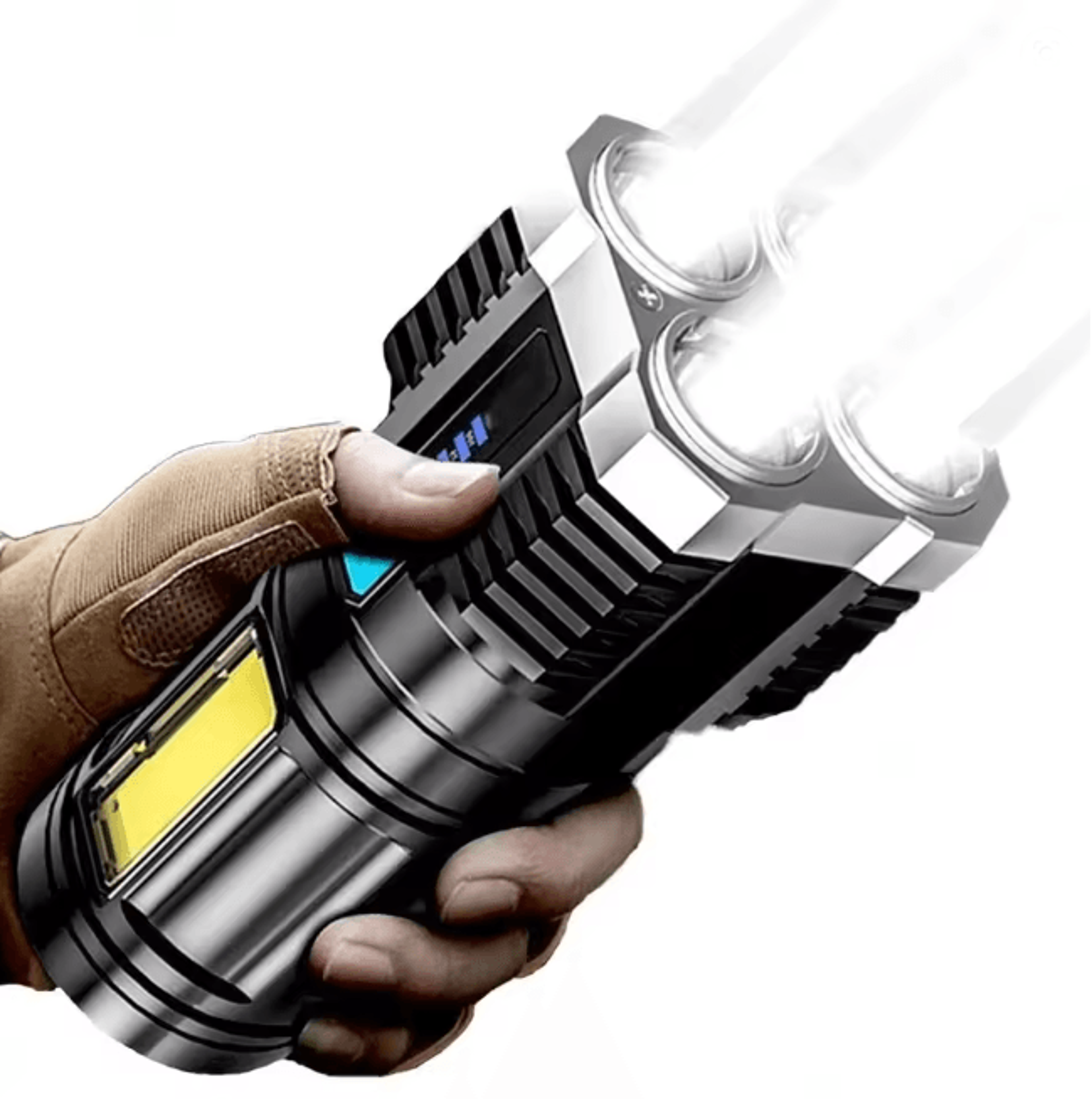 Mini Rechargeable LED Flashlight High Lumens Portable Torch For Outdoor And Emergency Use 0
