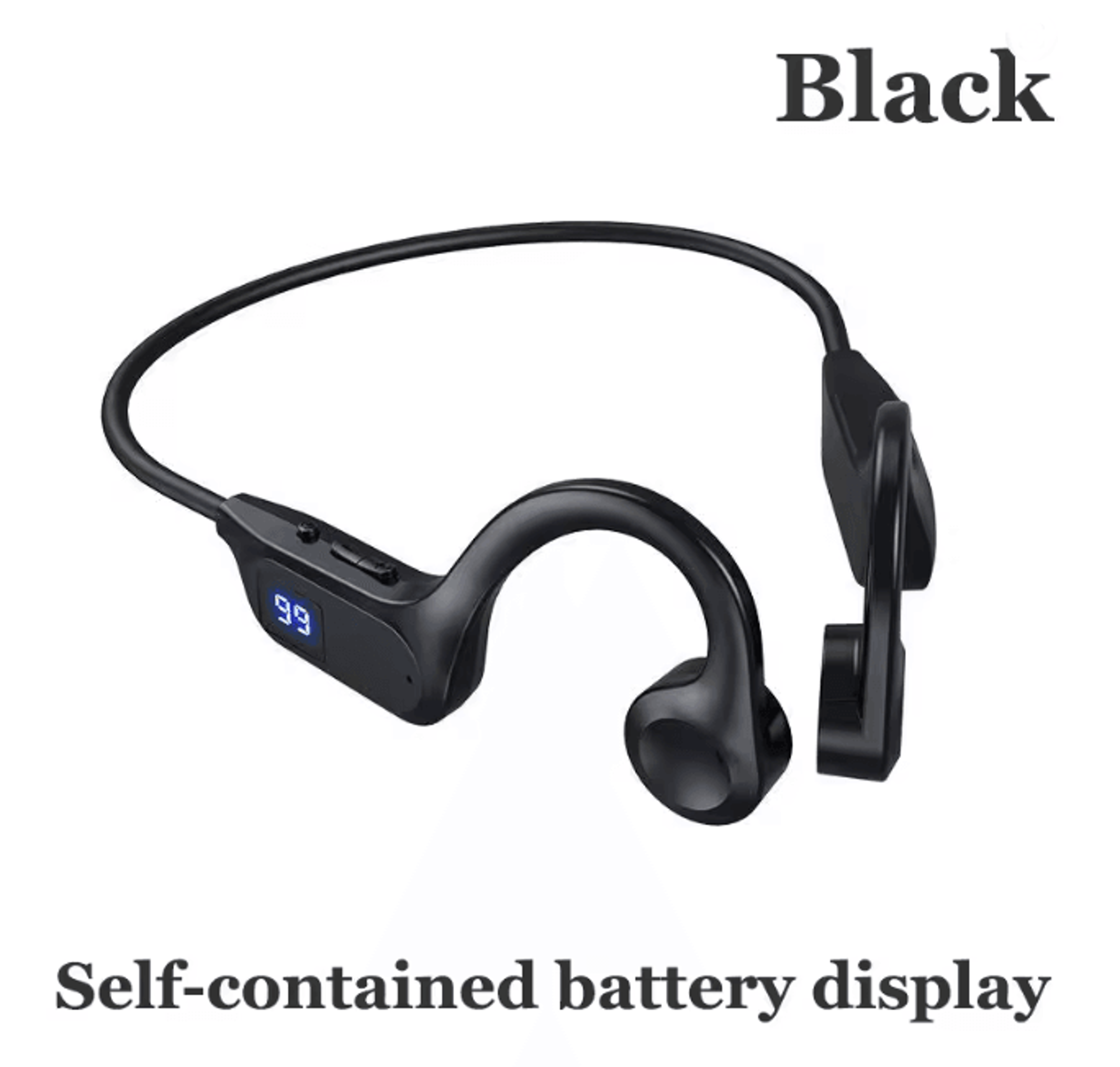 Bone Conduction Wireless Earphones For Sports Swimming And Running Bluetooth Headphones 5