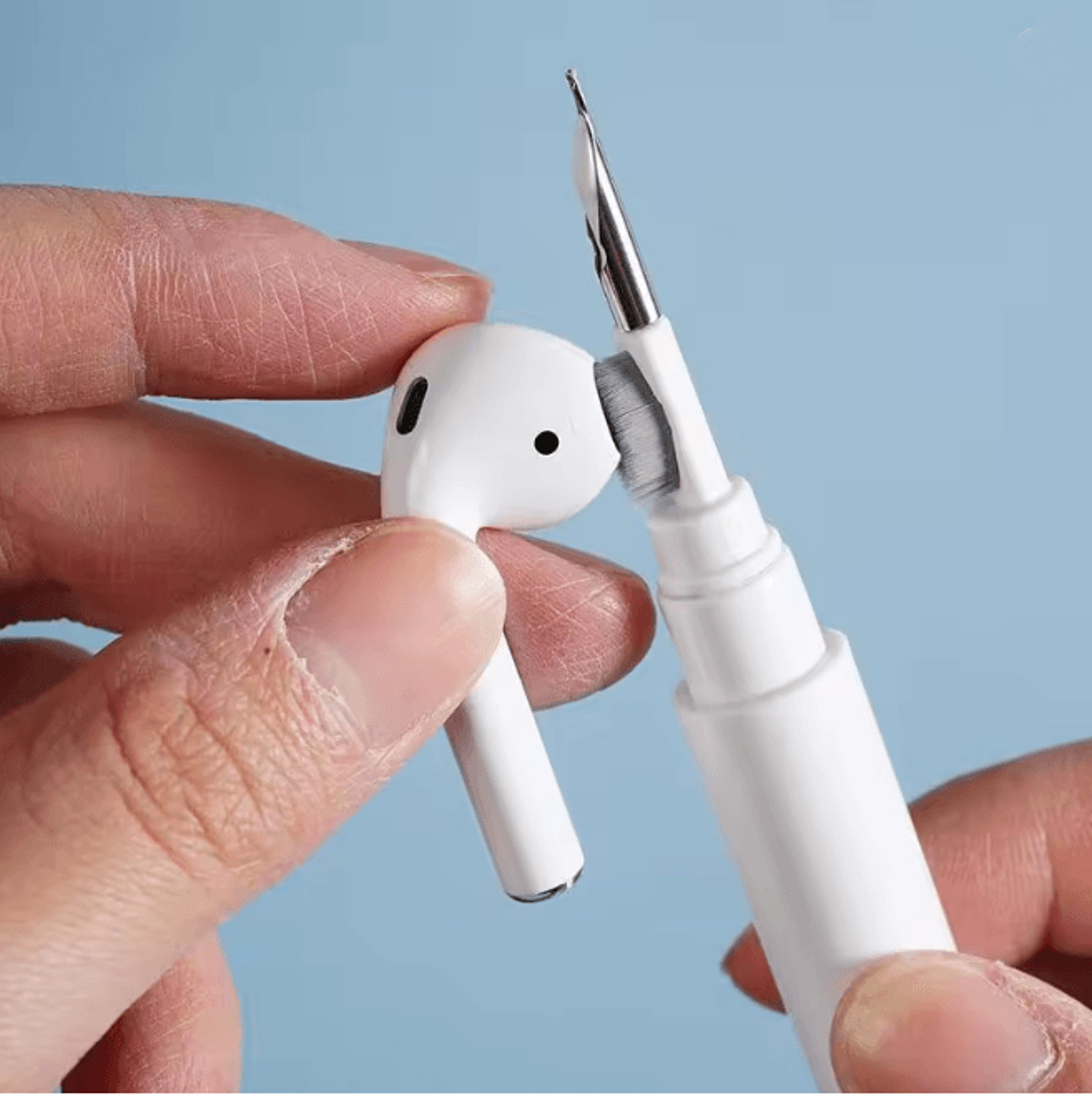 3 In 1 Earphone Cleaning Pen Dust Removal Tool For Phones Tablets And Headphones 3