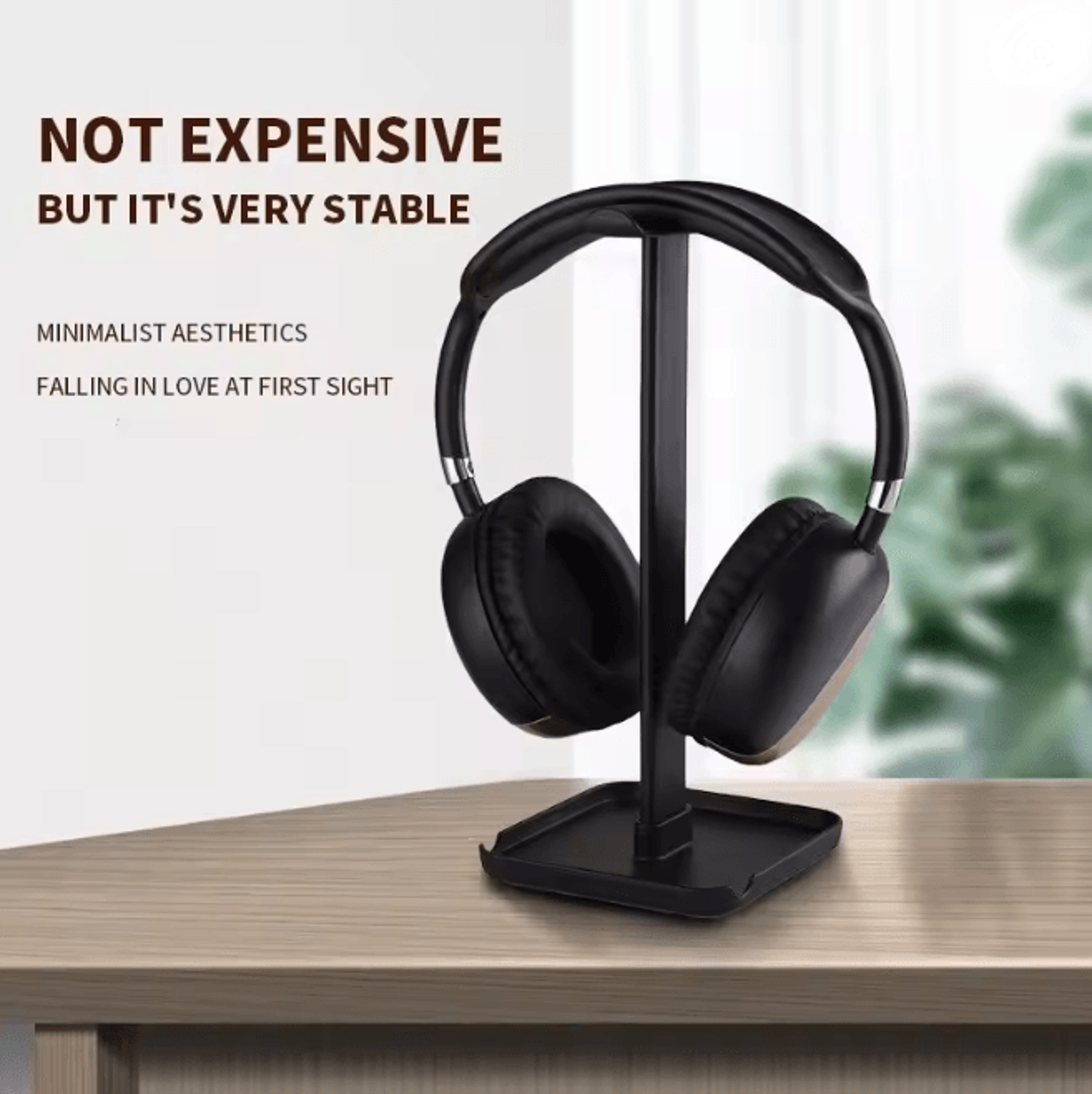 Desk Headphone Stand Holder For Gaming And Office Headsets 0
