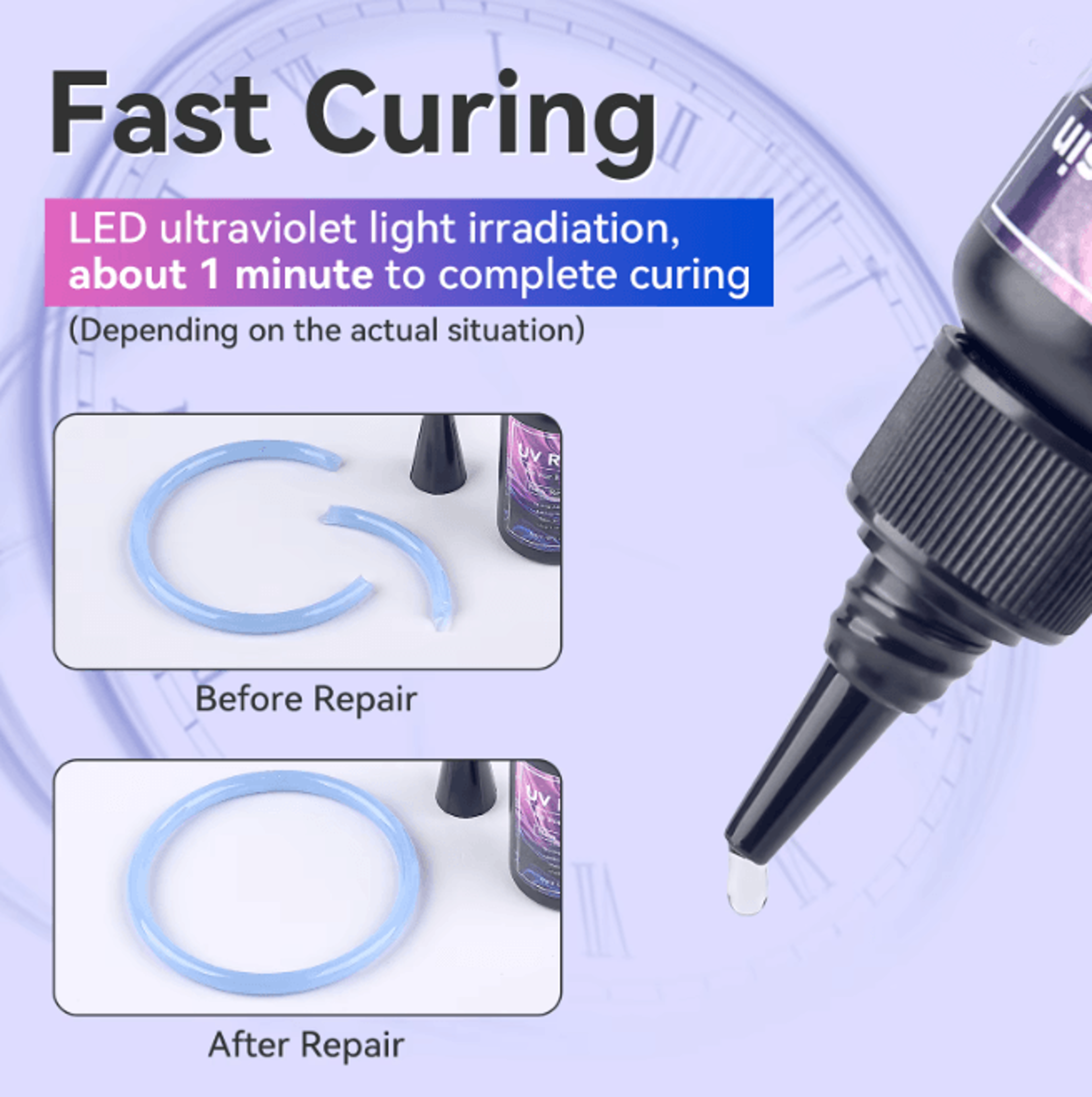 UV Resin Glue For Jewelry Making Clear Fast Curing Epoxy 1