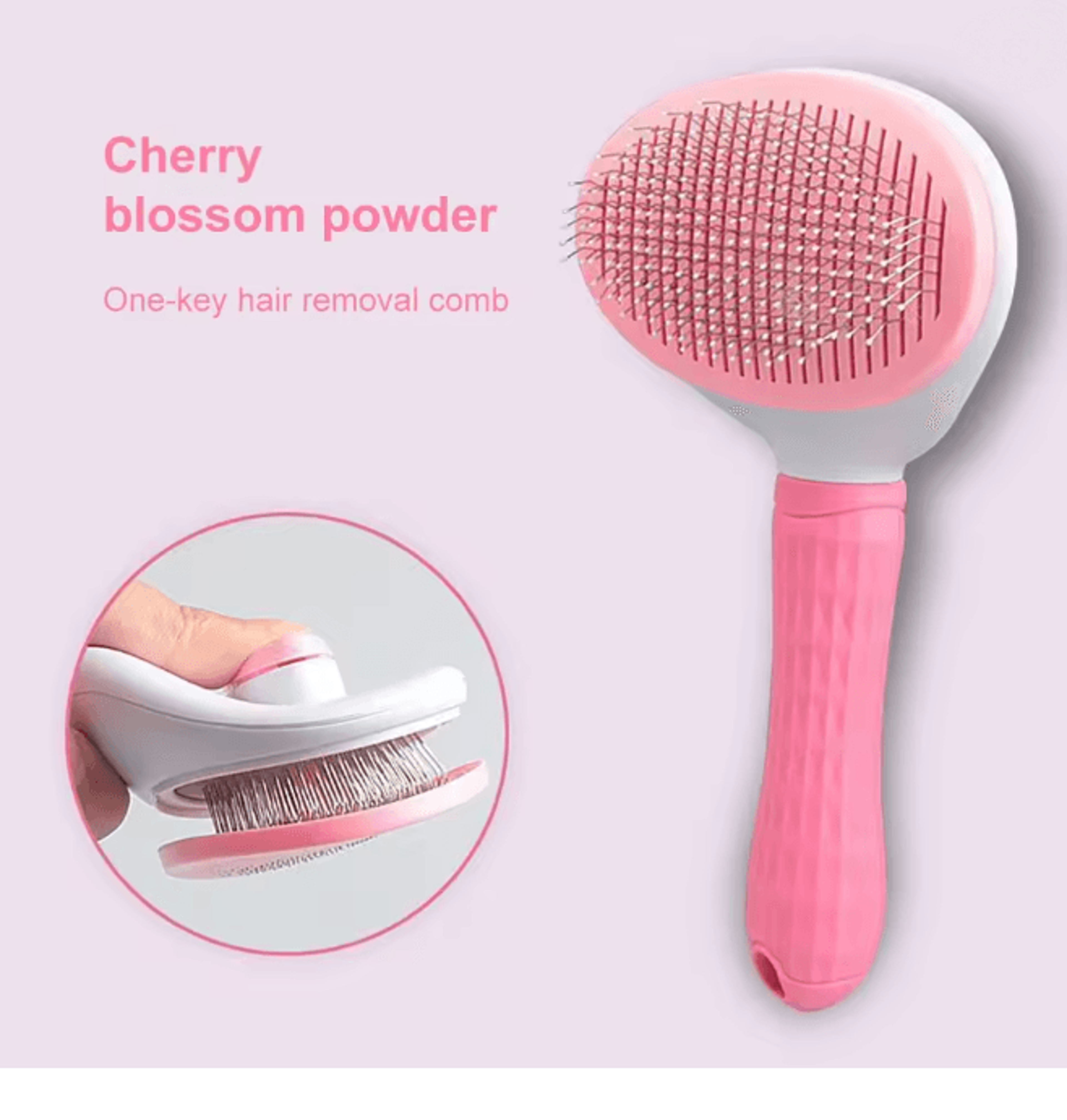 Dog Hair Remover Grooming Brush For Long Hair Dogs And Cats 5