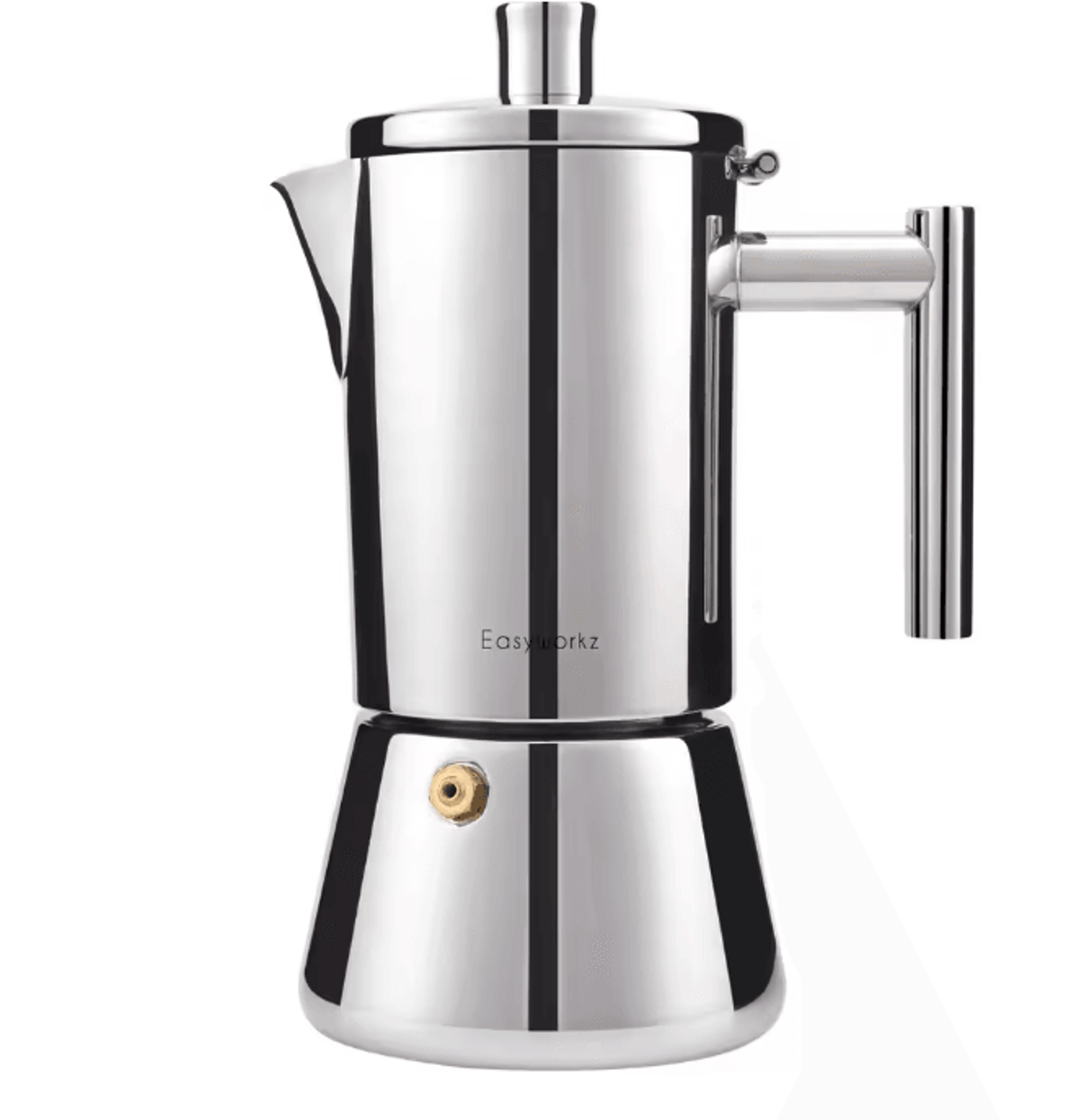 Stainless Steel Stovetop Espresso Maker Italian Moka Pot For Induction 3