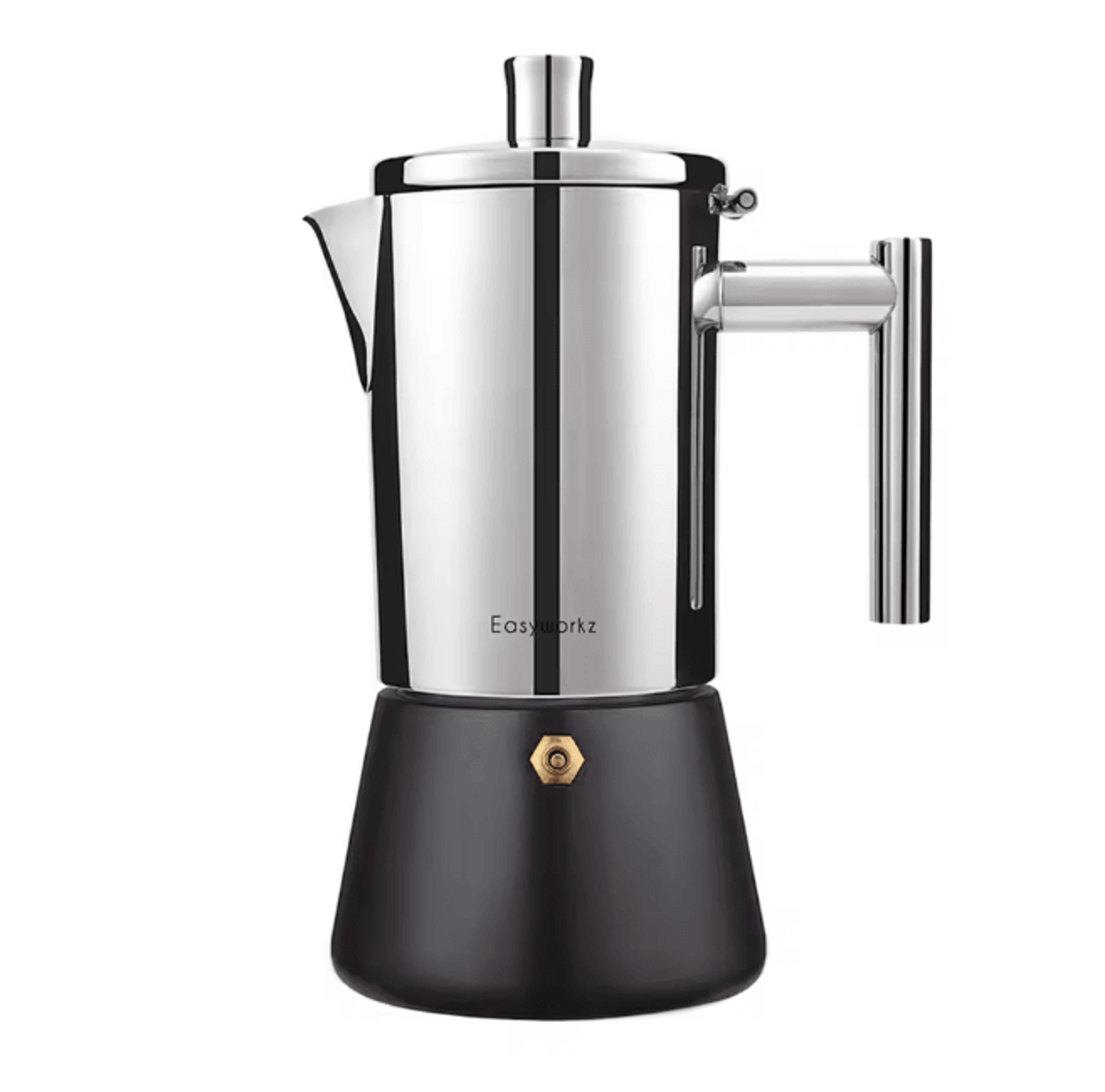 Stainless Steel Stovetop Espresso Maker Italian Moka Pot For Induction 4
