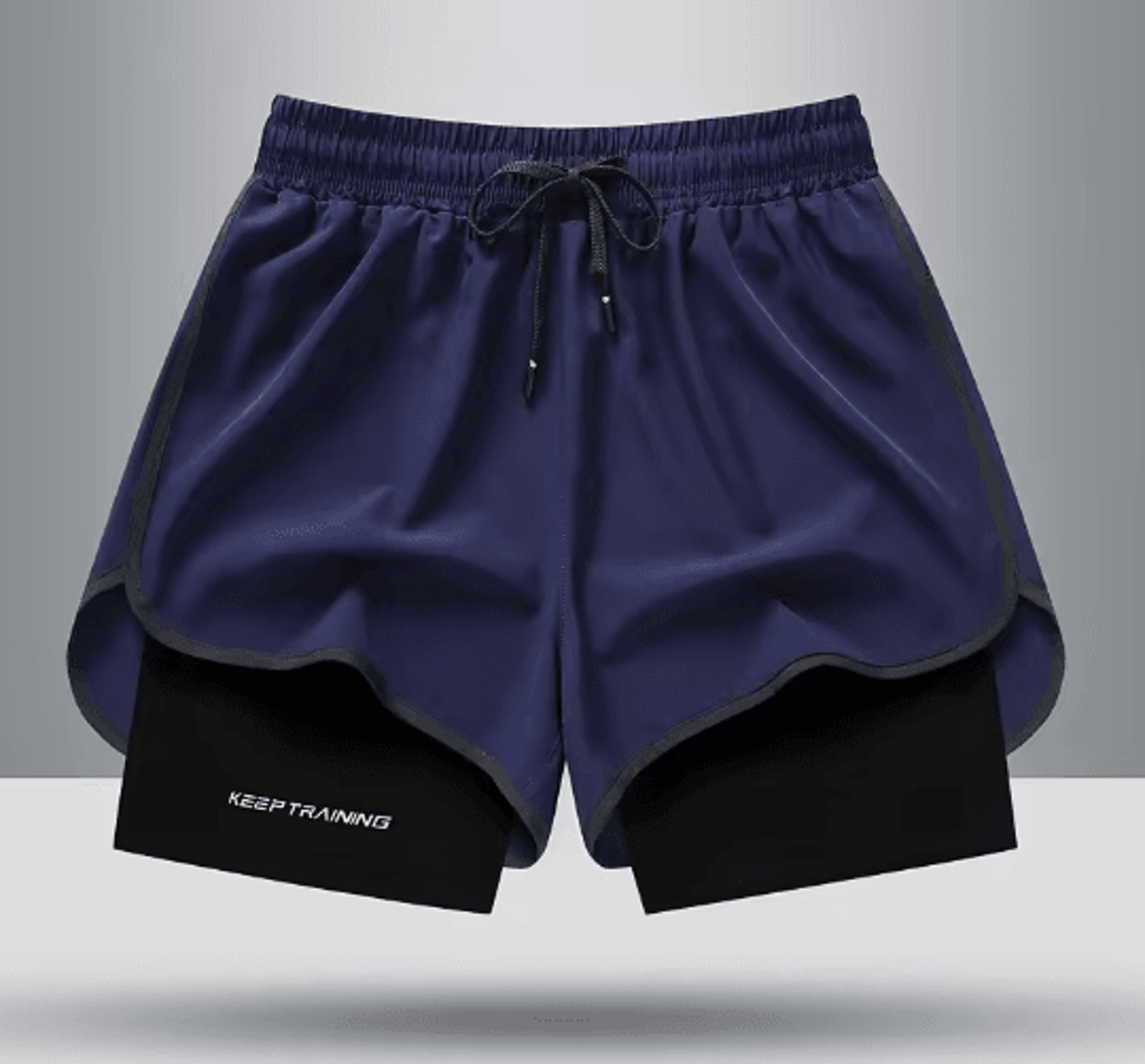 Ice Silk Mens Sports Shorts Quick Dry Running Basketball Fitness Set 18