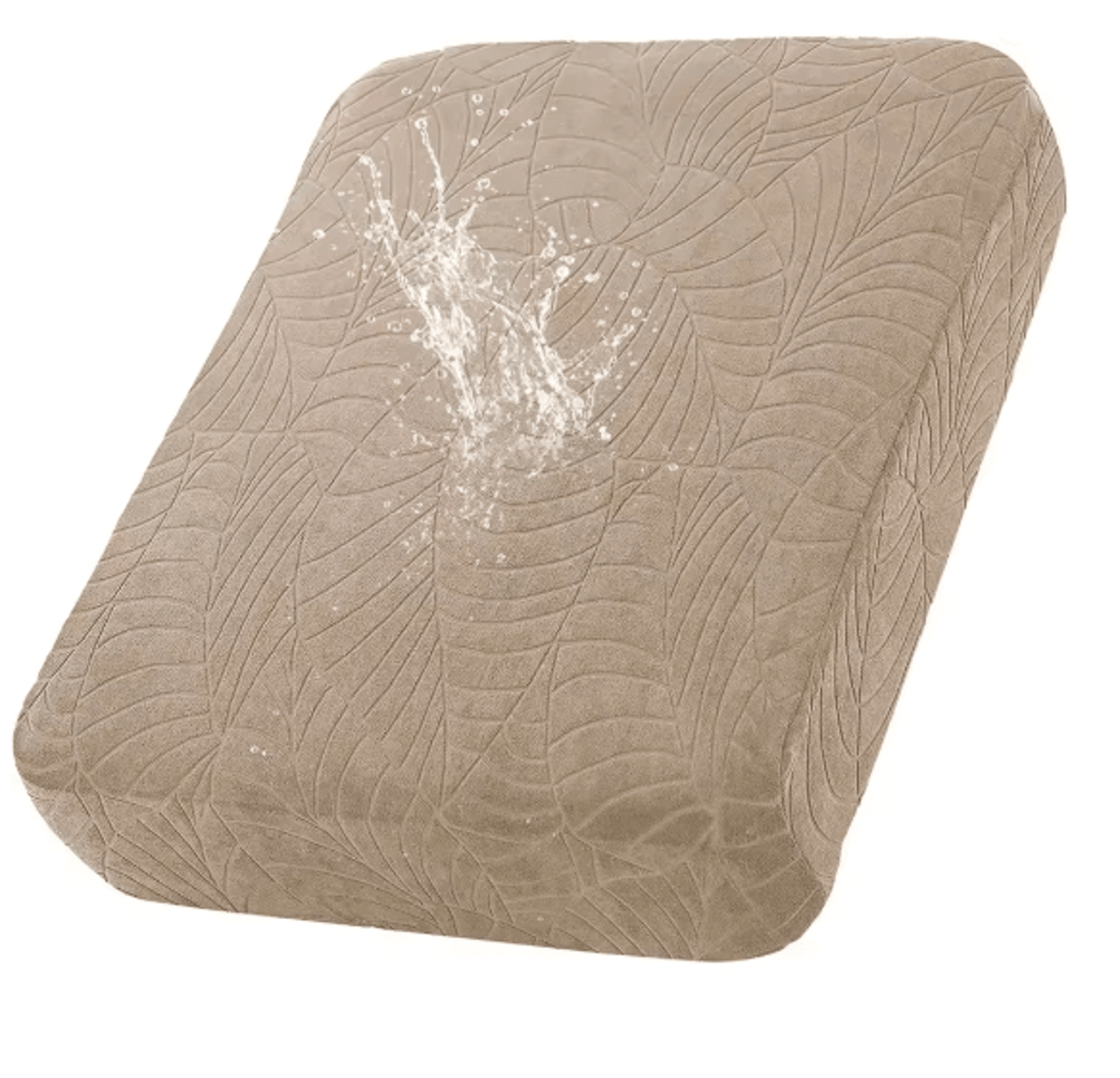 Waterproof Stretch Sofa Cushion Cover Jacquard Couch Protector 3