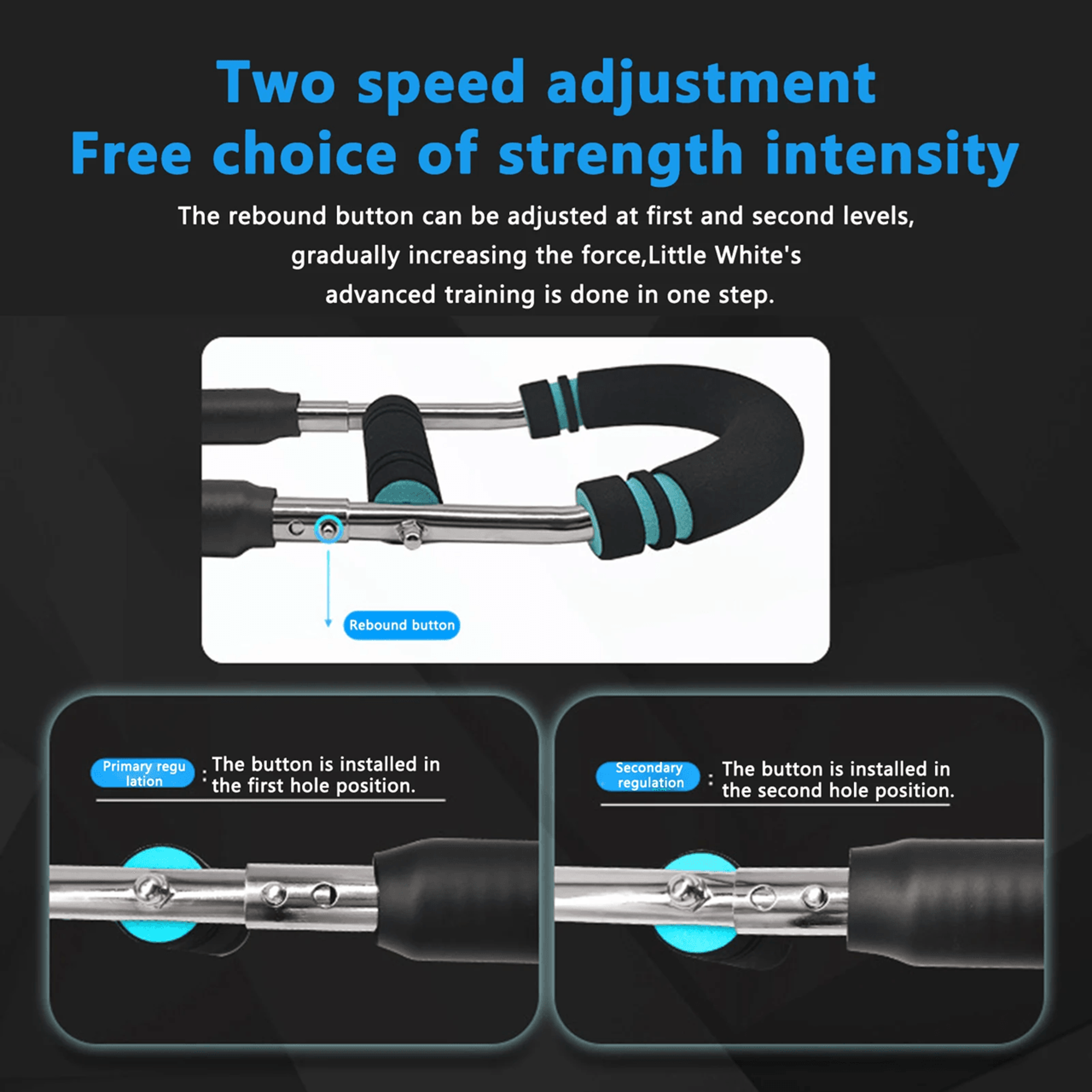 40KG U Shape Power Twister Arm Trainer For Full Upper Body Strength 1