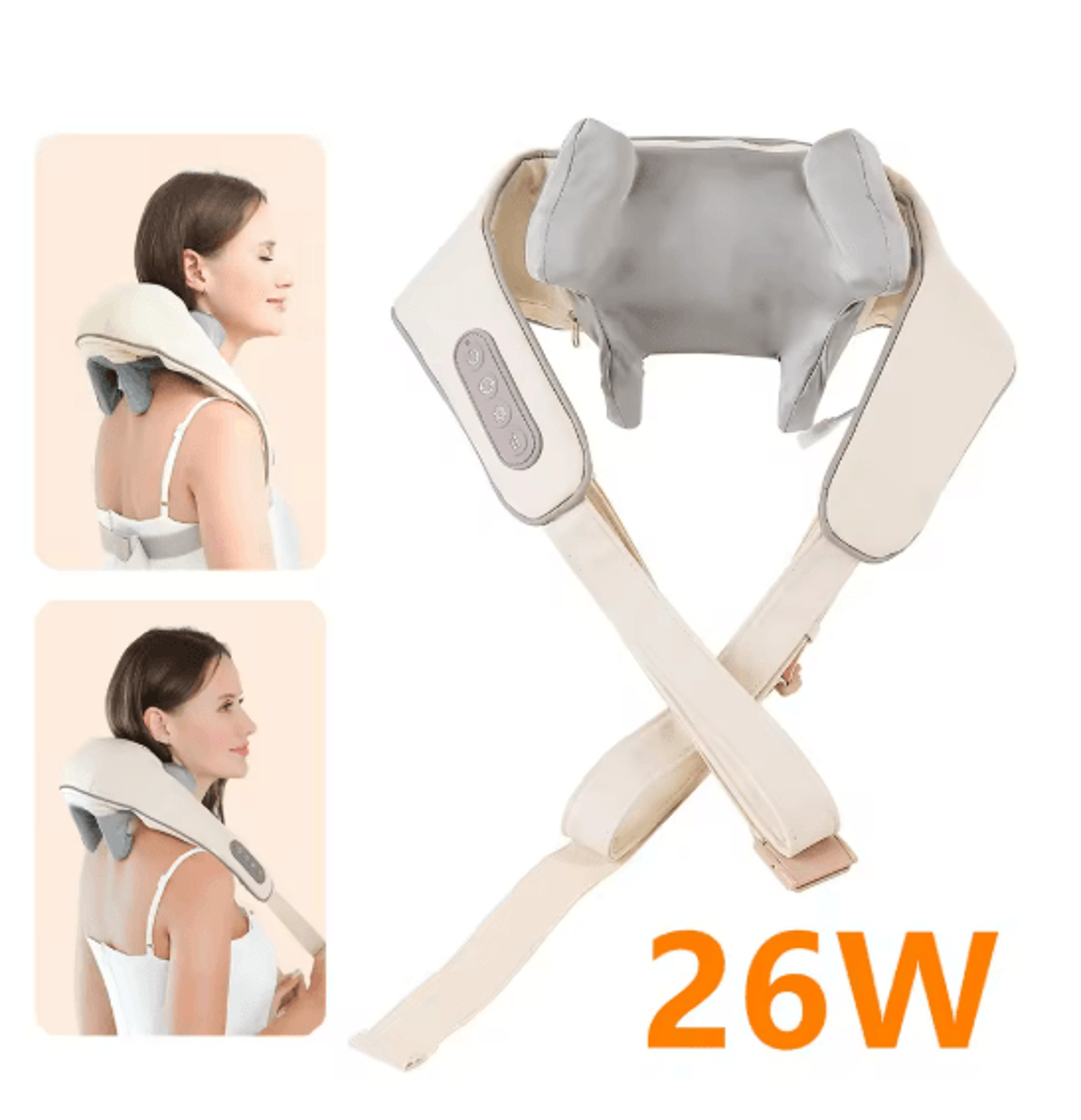 Wireless Neck And Shoulder Massager With Deep Kneading Heat 3