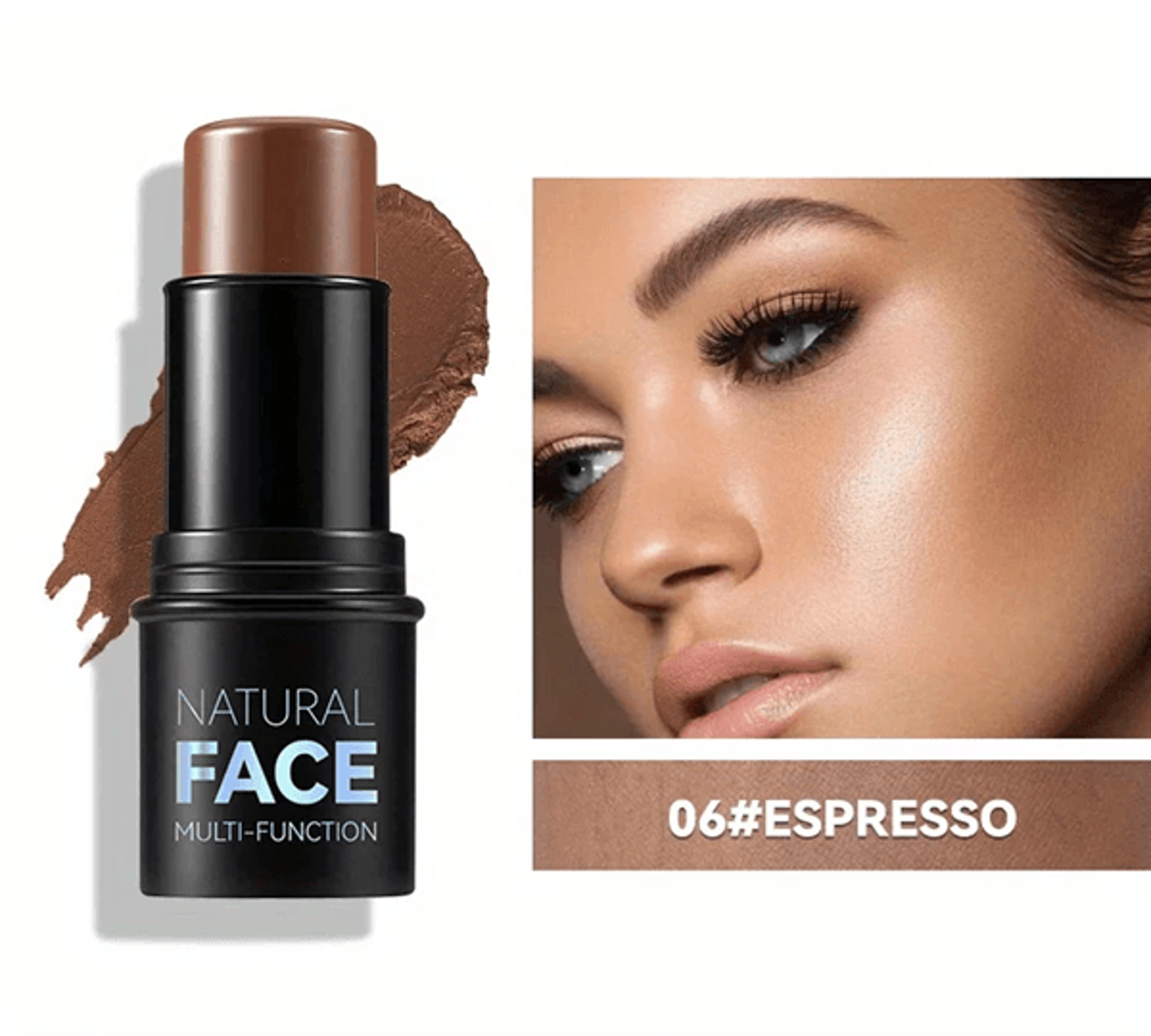 Cream Contour Stick Set With Bronzer Blush And Highlighter 7