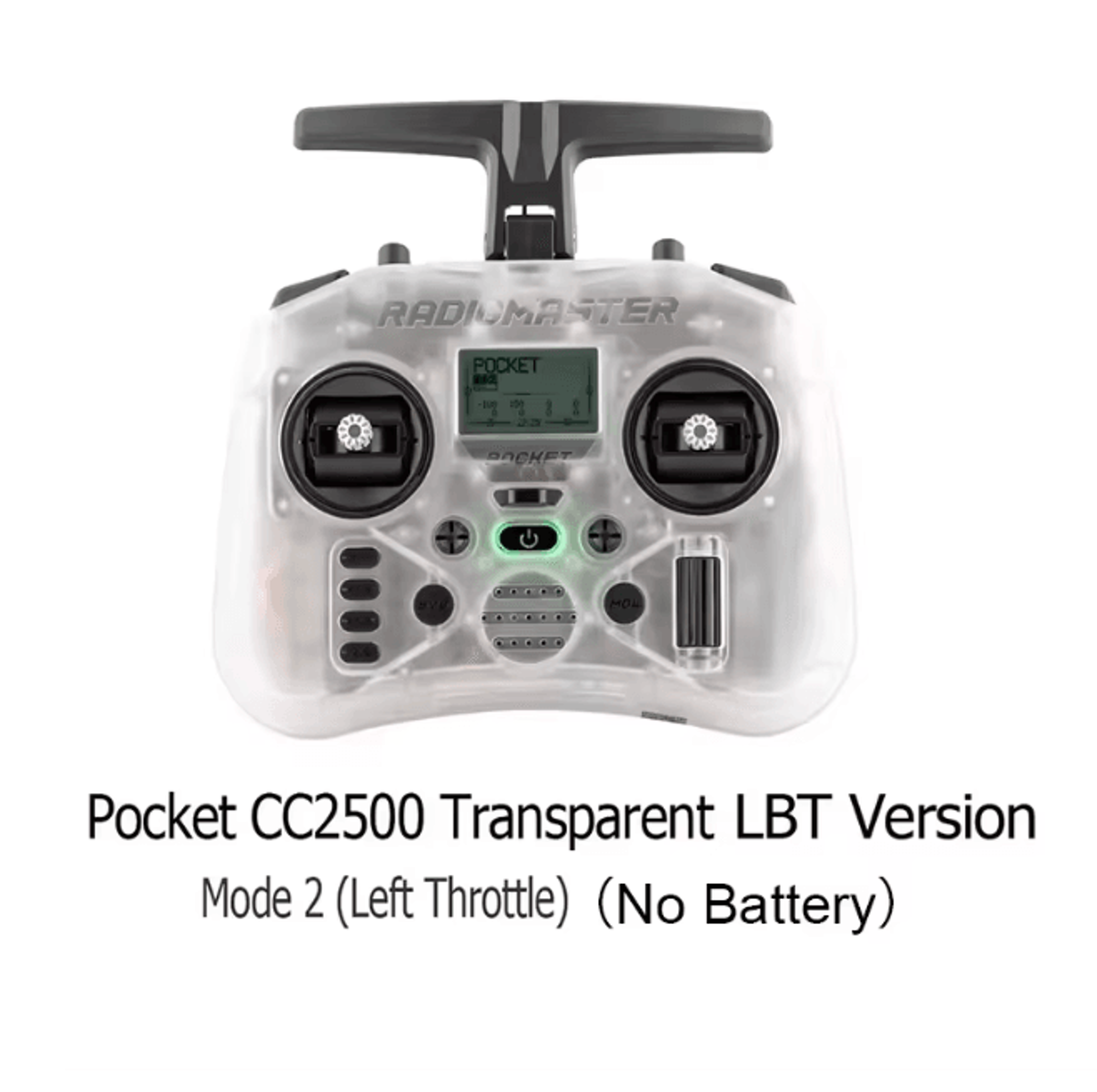Radiomaster Pocket Hall Gimbal RC Transmitter With Foldable Antenna 3
