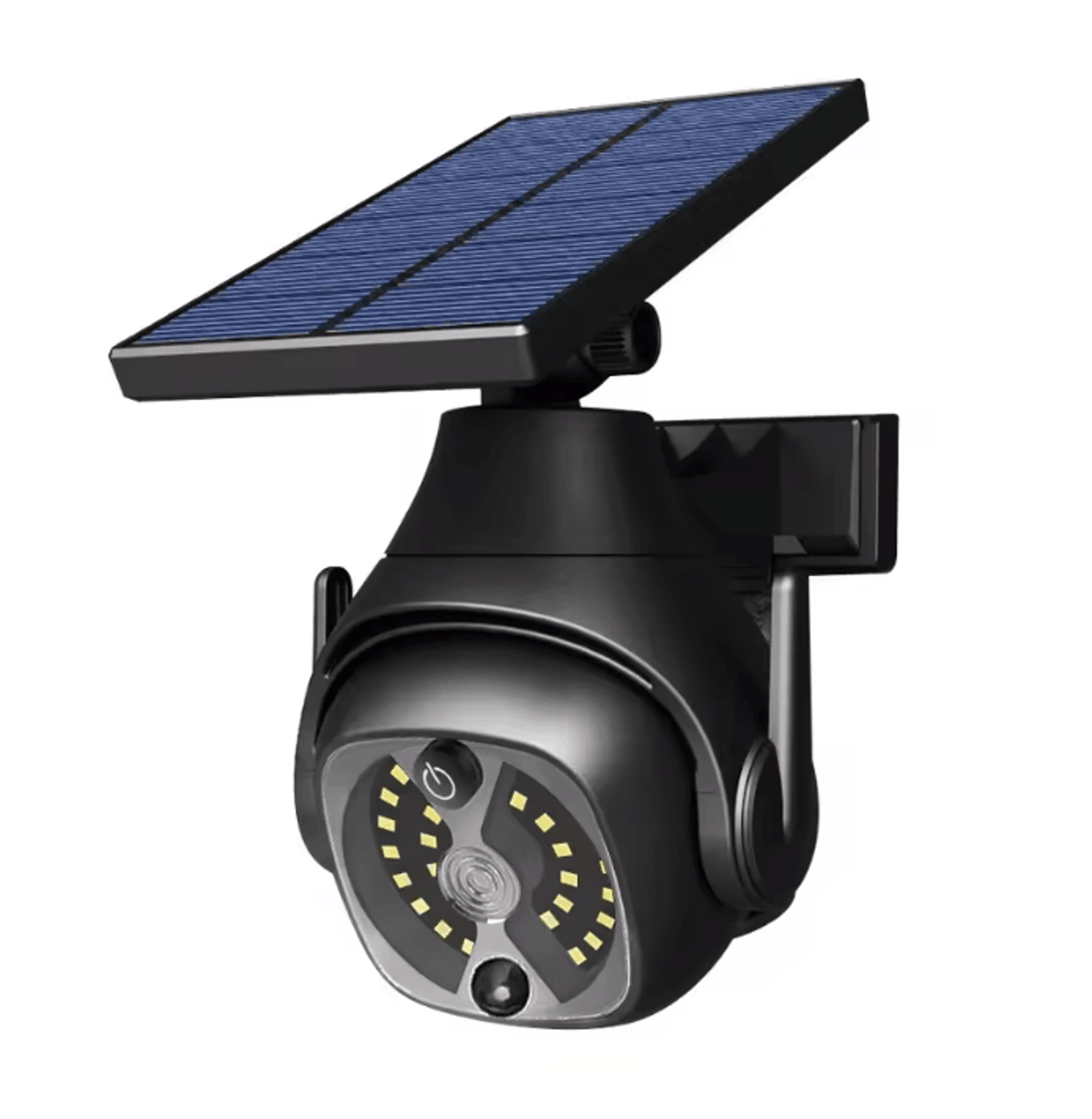 SecureBeam Solar Motion Sensor Wall Light with Camera Design – view 4