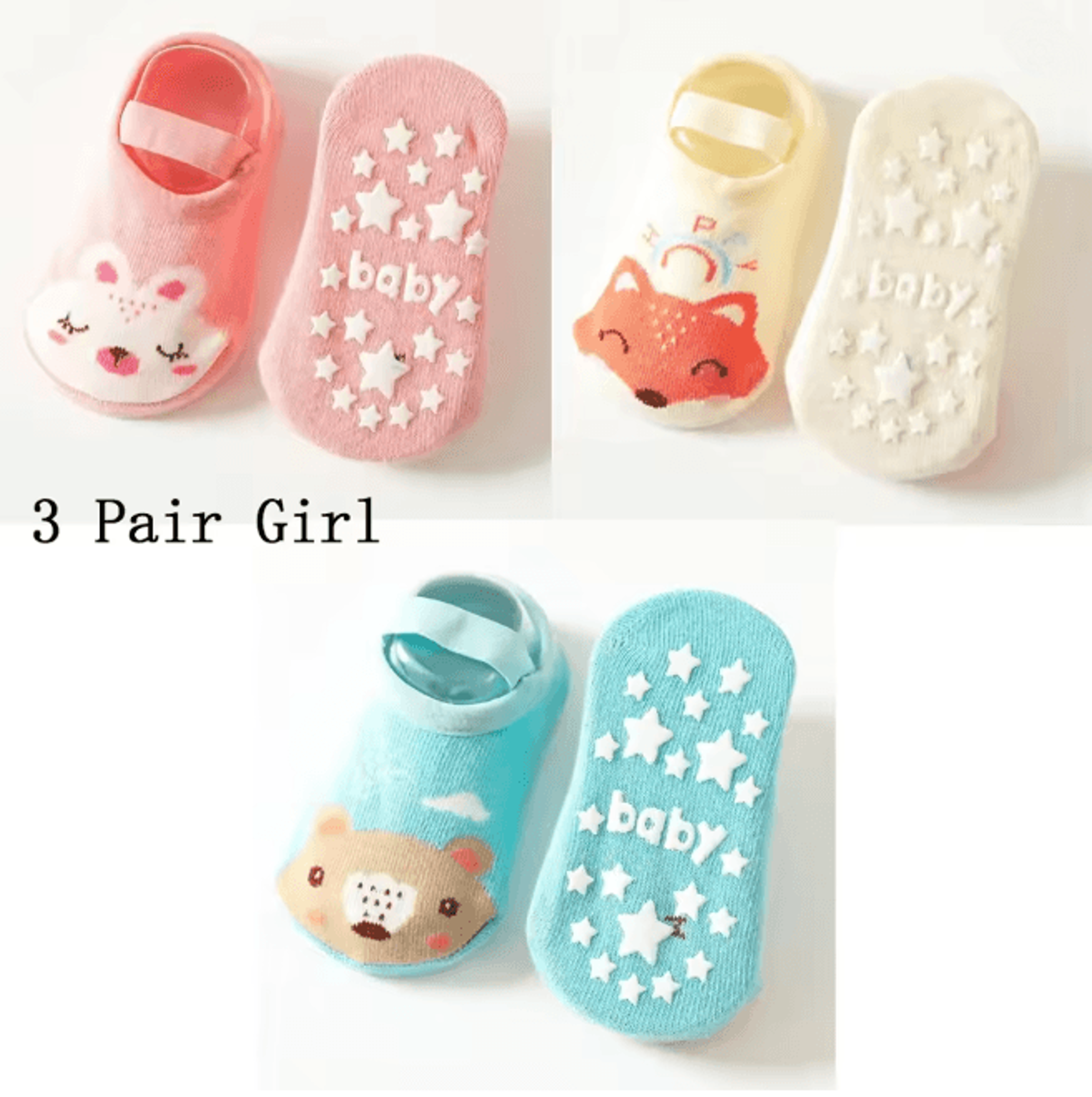 TinySteps Anti Slip Baby Sock Shoes For Newborns And Toddlers 9