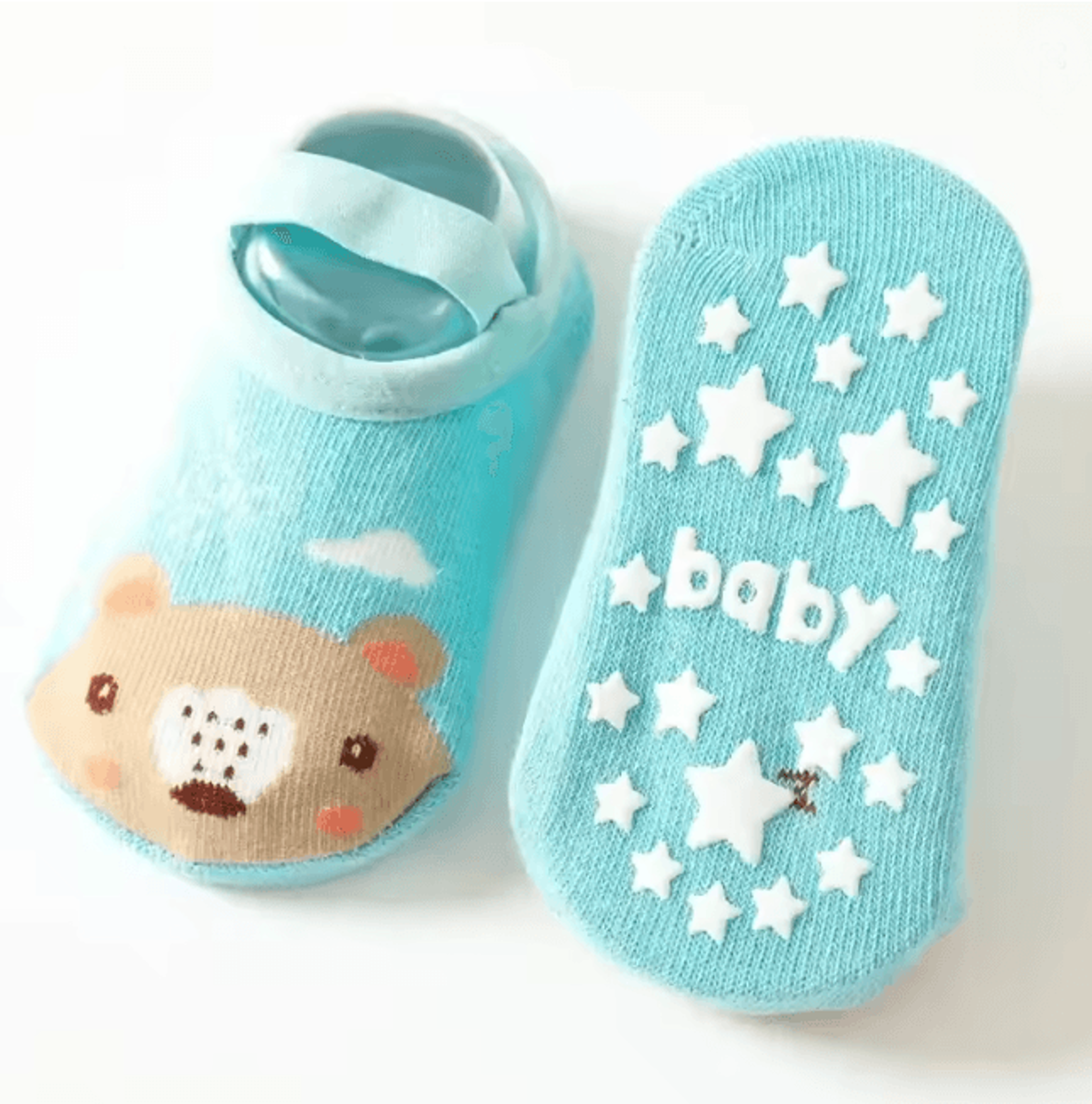 CozySteps Non Slip Toddler Socks Cute Cartoon Baby Floor Grip Socks 3